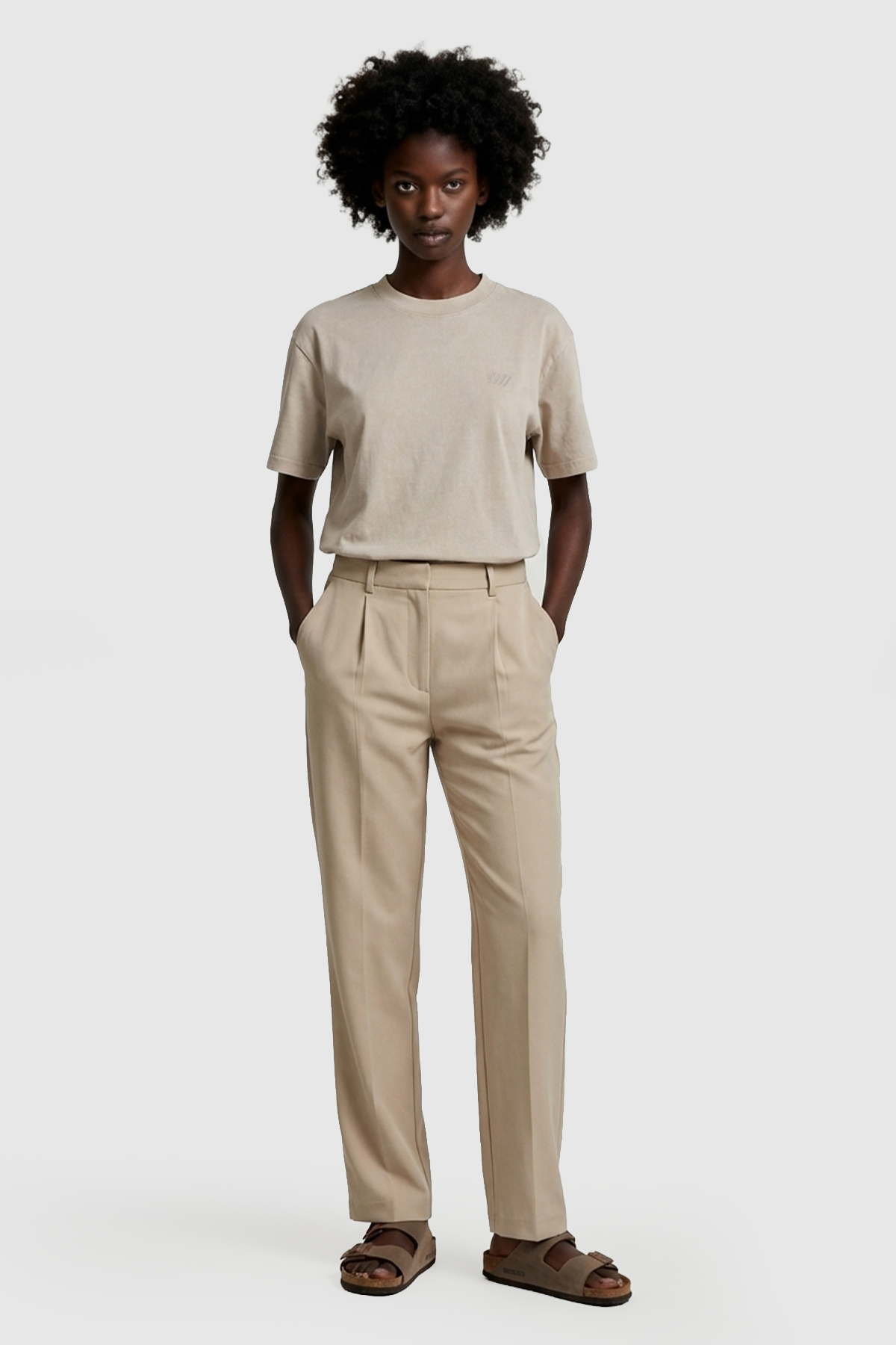 TO BE ONLY TO BE T-SHIRT - BEIGE