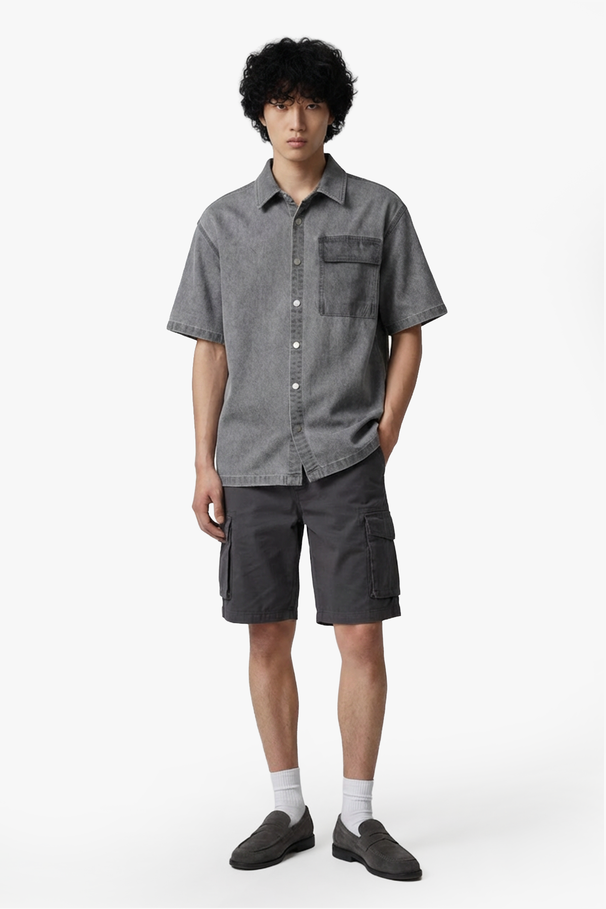 VIVRE ET LAISSER VIVRE SHIRT - CONCRETE