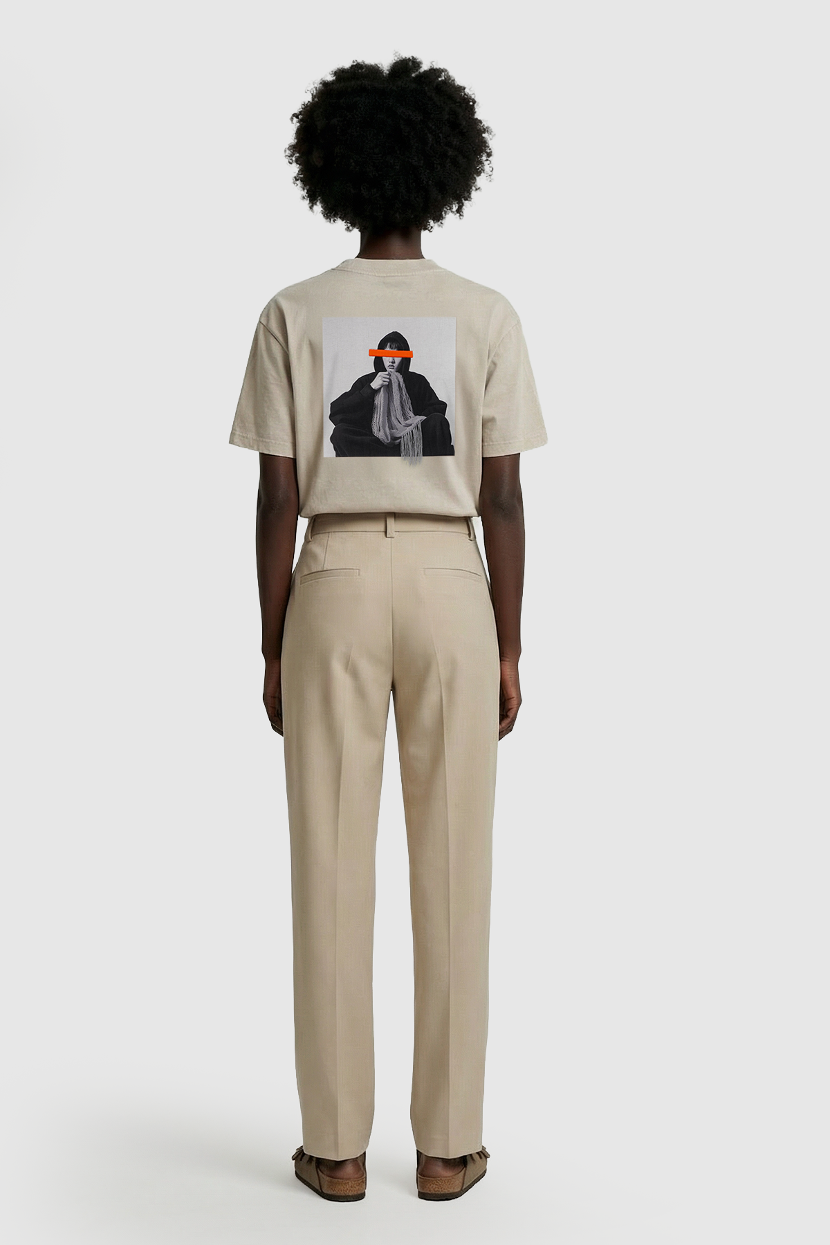 TO BE ONLY TO BE T-SHIRT - BEIGE