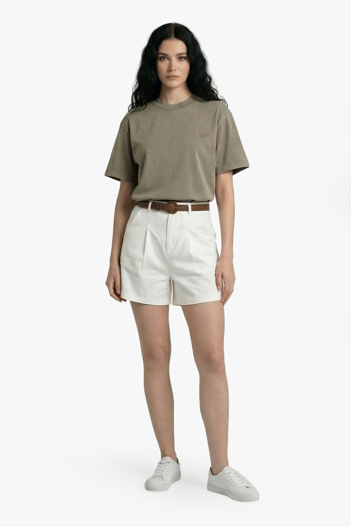 REAL AGE OVERSIZED T-SHIRT - BROWN