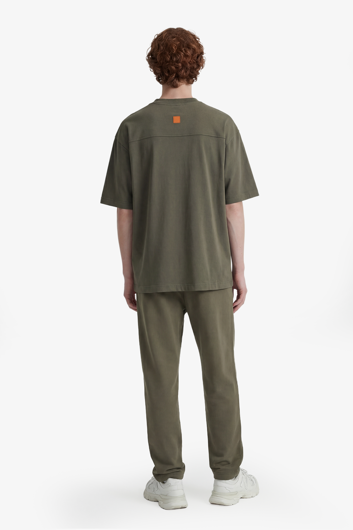 TYGA ICON TB EMBROIDERY OVERSIZED T-SHIRT - ARMY GREEN