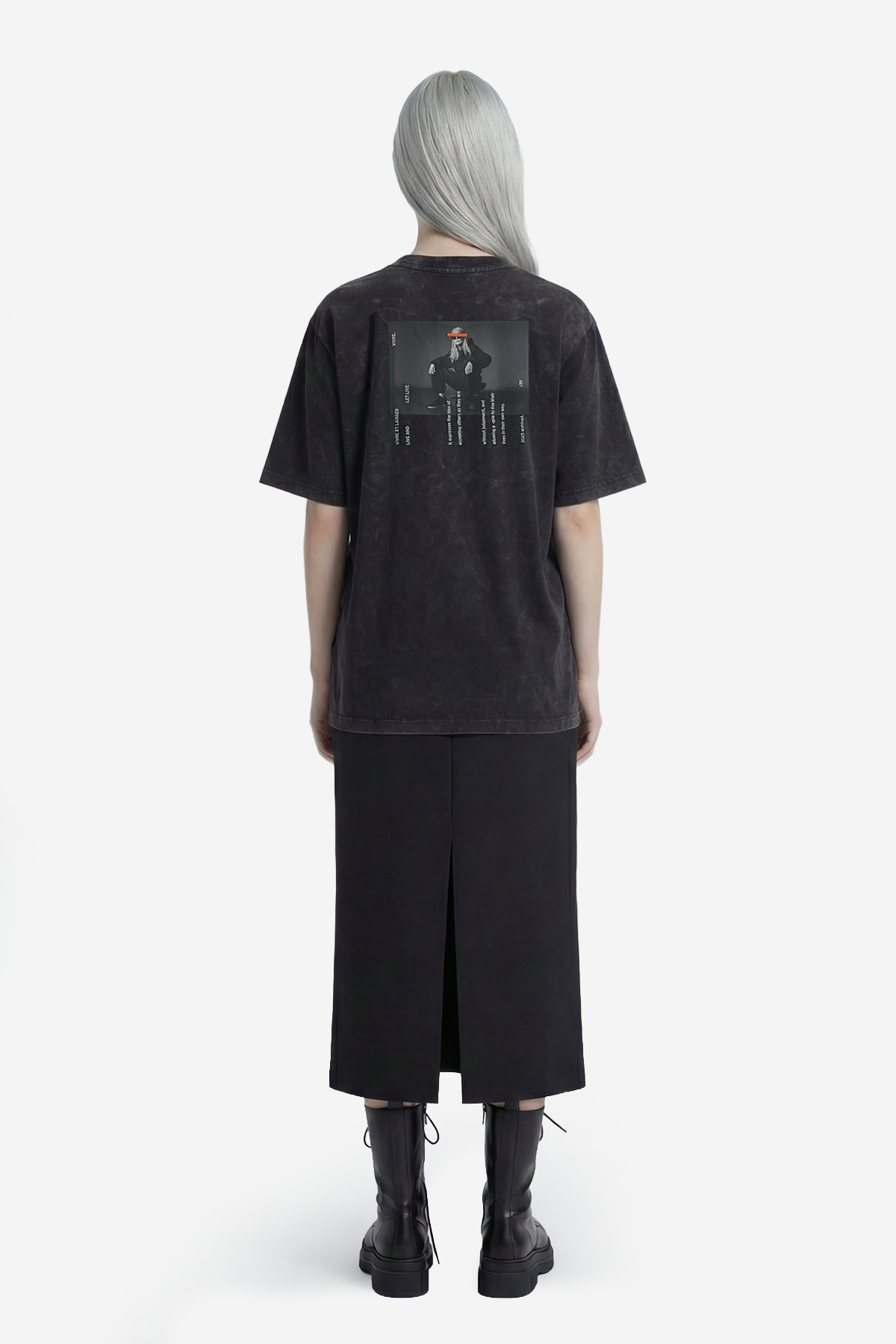 ETERNAL OVERSIZED T-SHIRT - BLACK