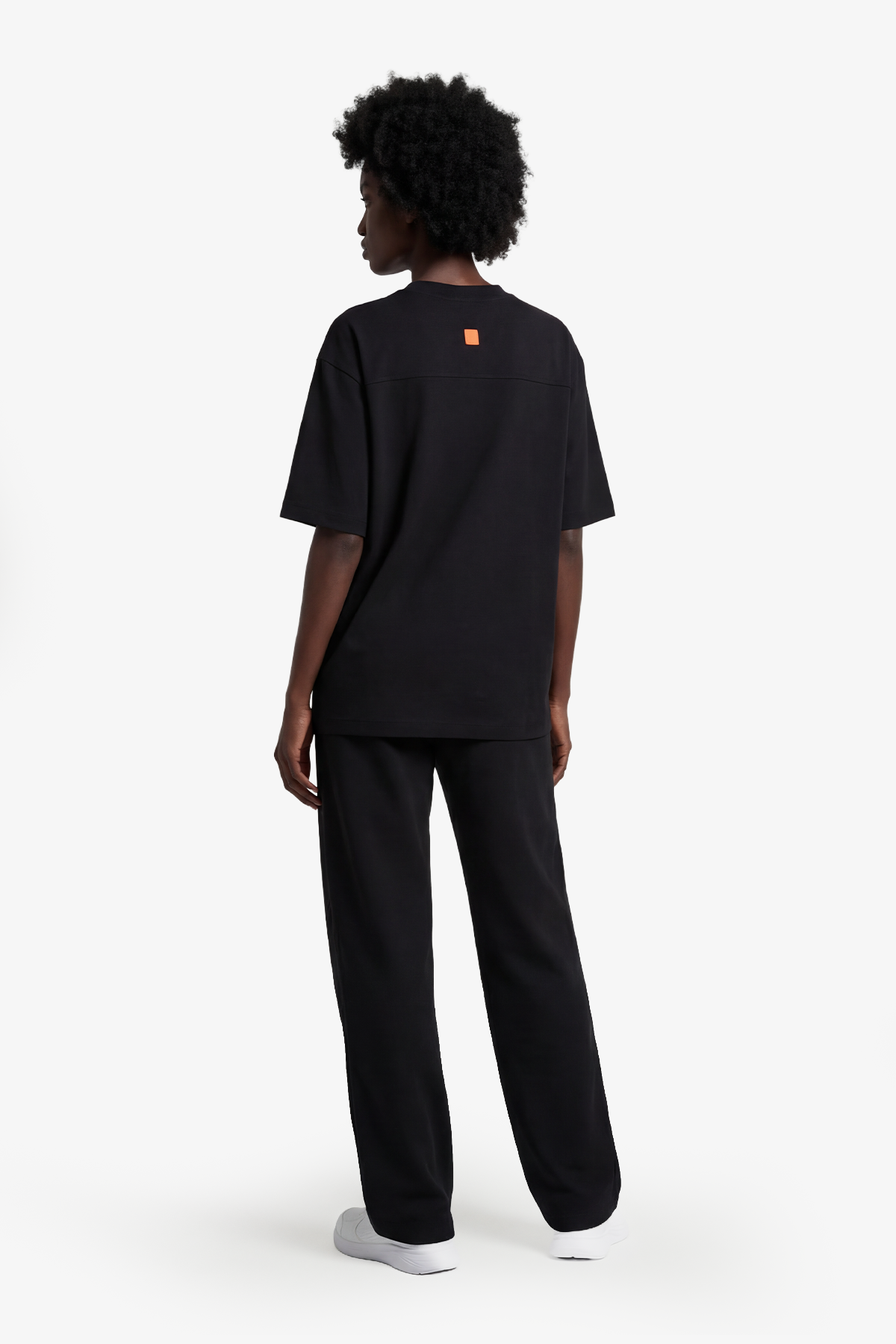 TYGA ICON TB EMBROIDERY OVERSIZED T-SHIRT - BLACK