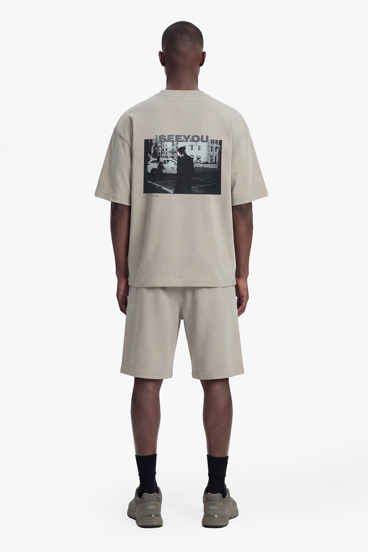 I SEE YOU OVERSIZED T-SHIRT - SAGE GREEN
