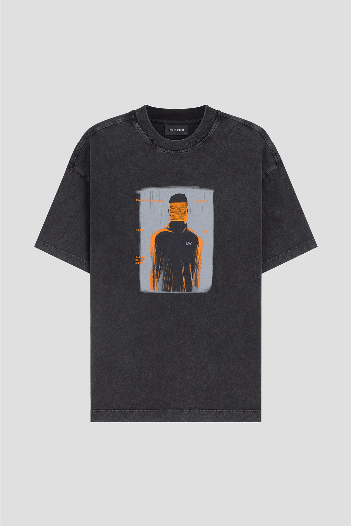 LOOM COTTON T-SHIRT - BLACK