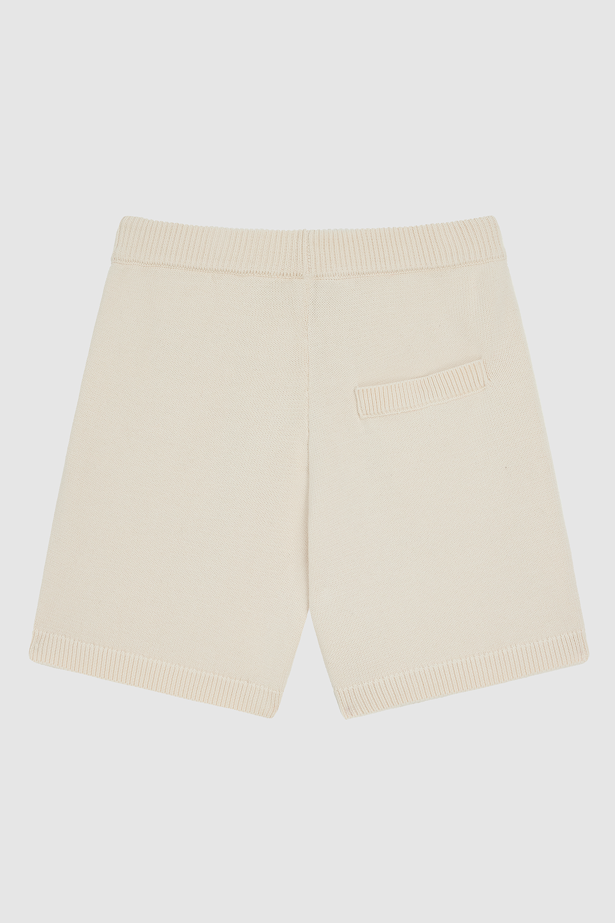 TYGA KNIT SHORTS - BEIGE