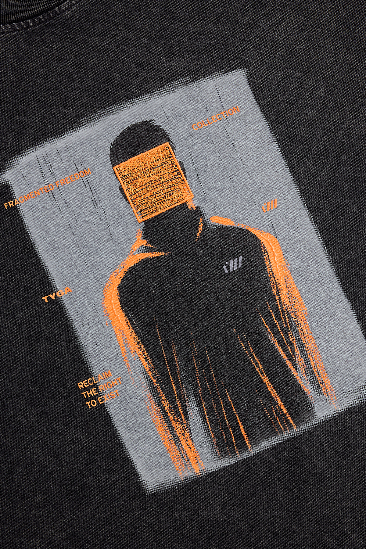 LOOM COTTON T-SHIRT - BLACK