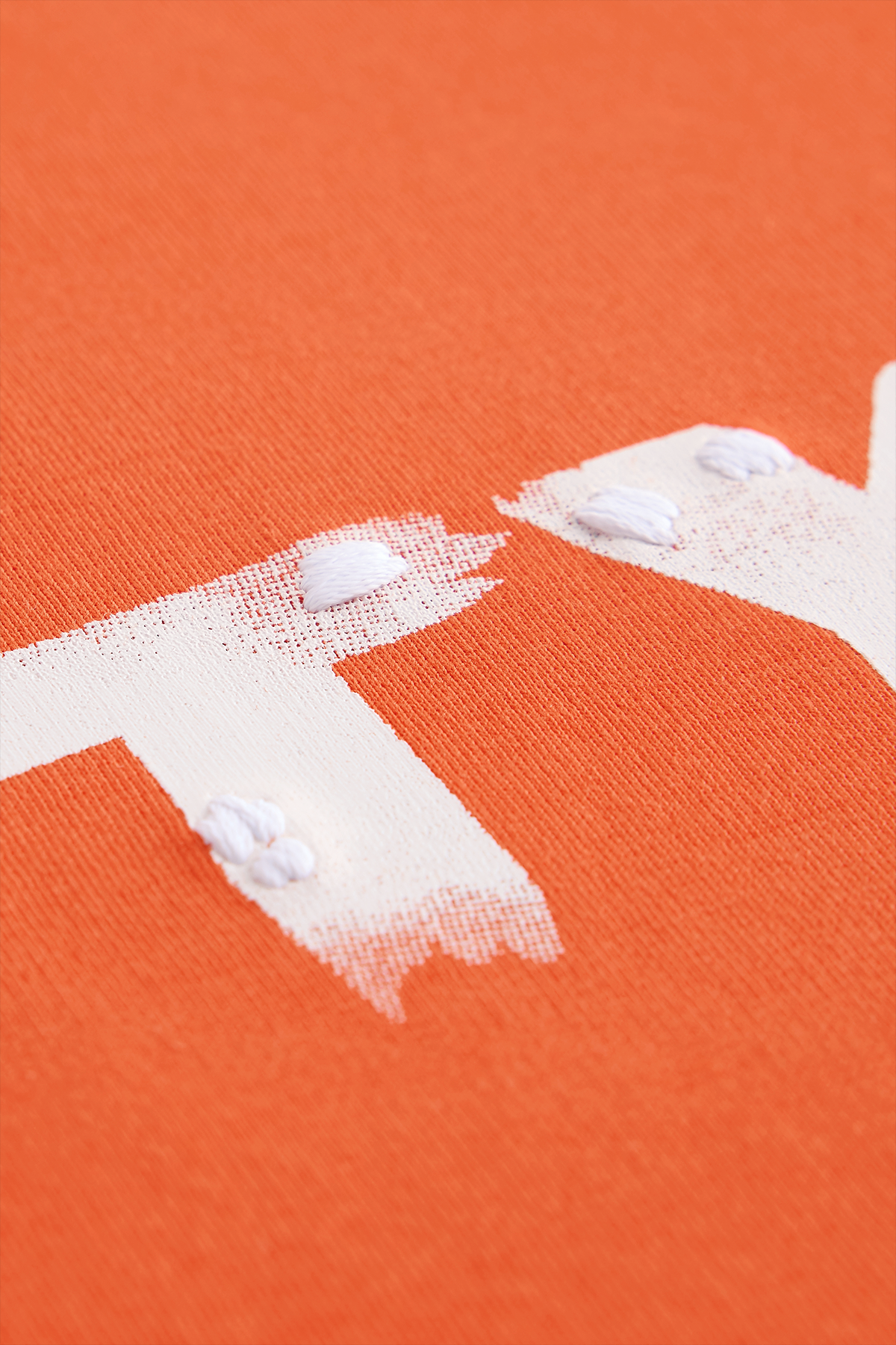 TYGA DRENCHED T-SHIRT - ORANGE
