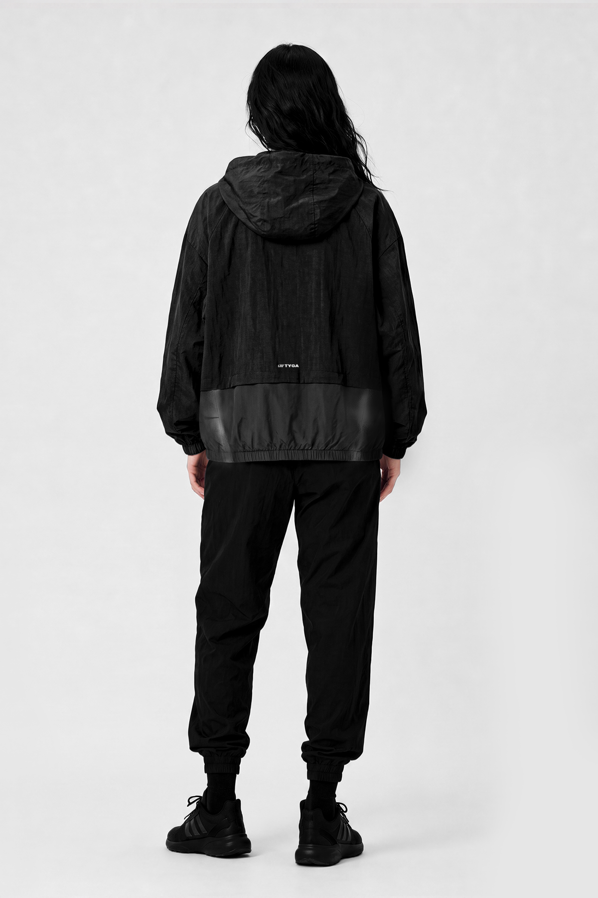 TYGA ICON PARACHUTE JACKET - BLACK
