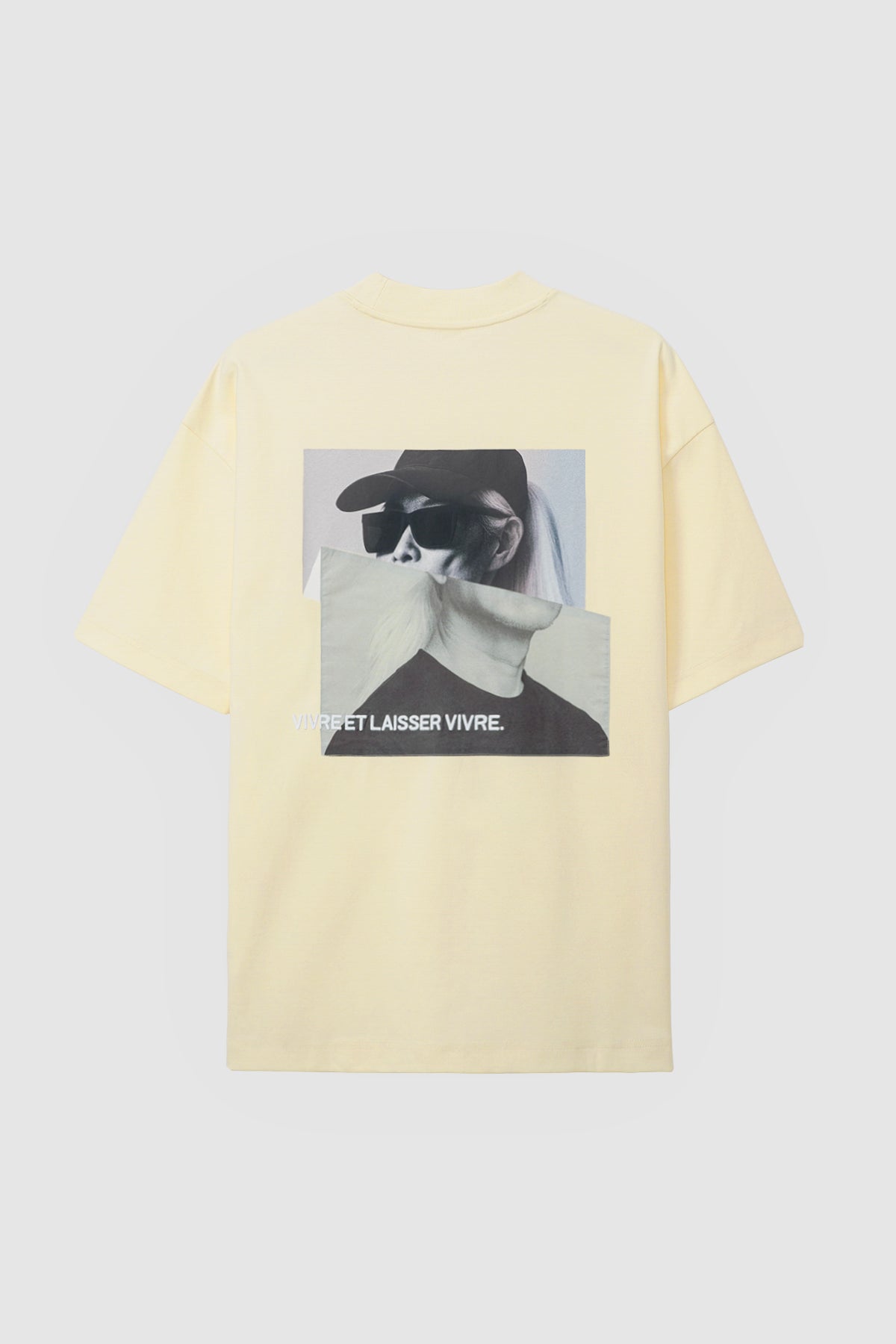 BEYOND THE LINES T-SHIRT - BEIGE