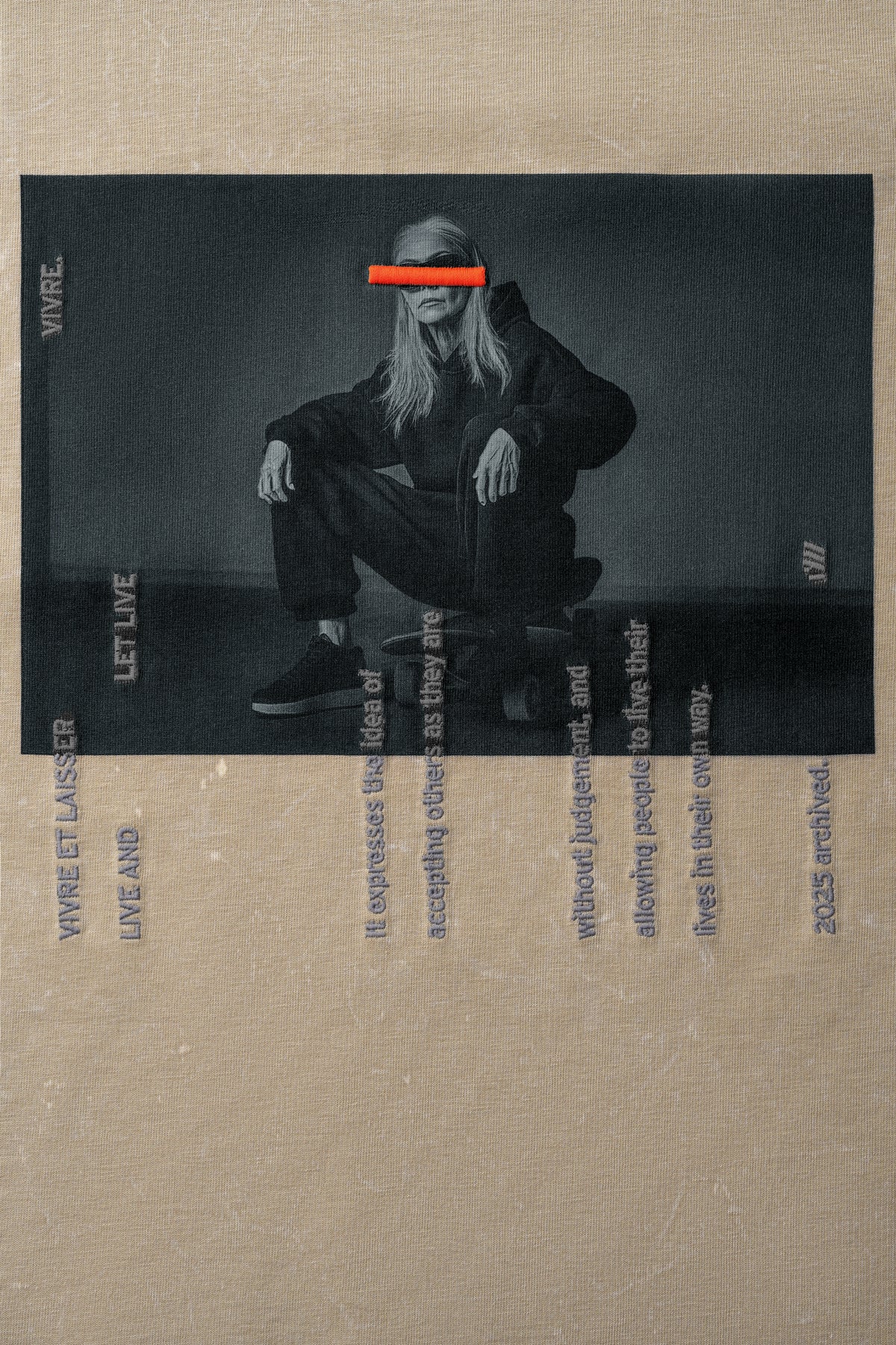 ETERNAL OVERSIZED T-SHIRT - BEIGE