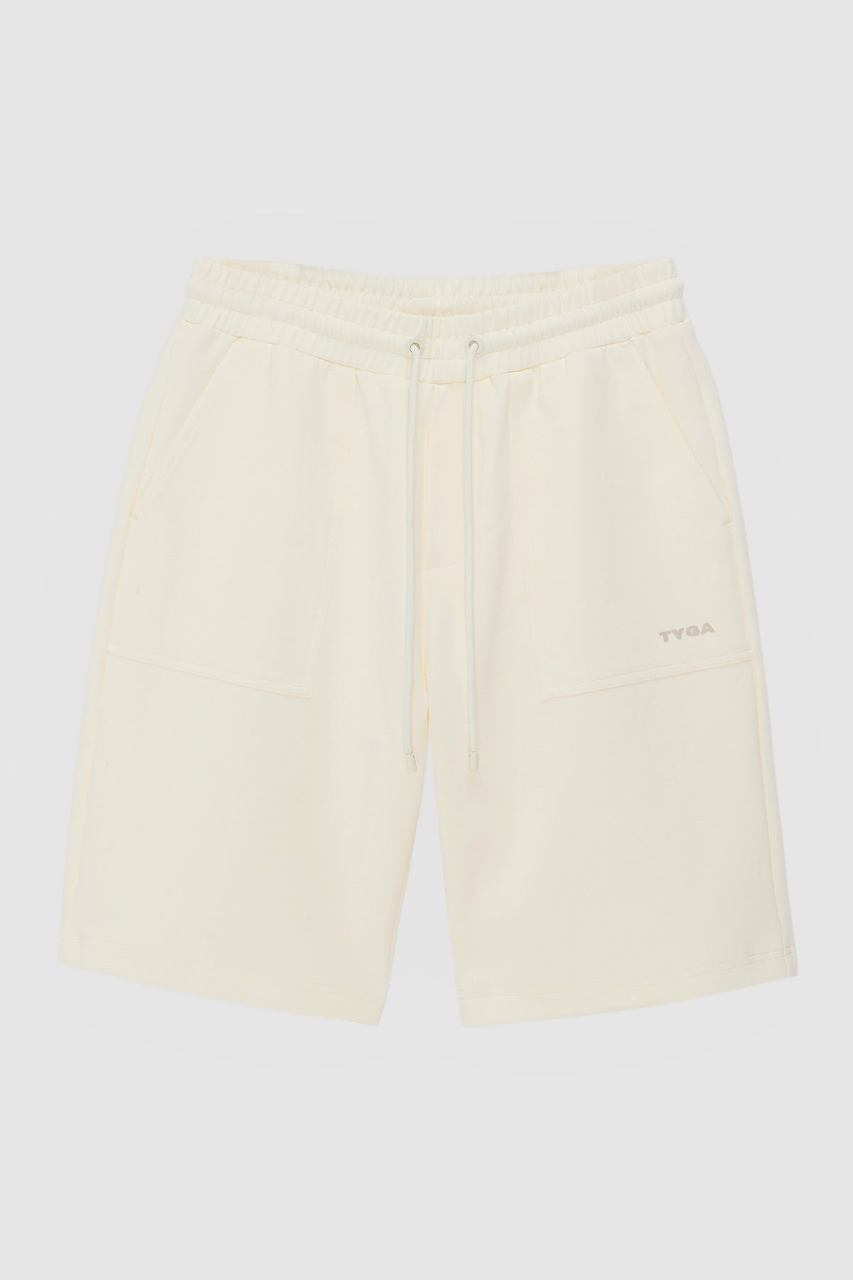LETTER OF TYGA SWEATSHORT - BEIGE