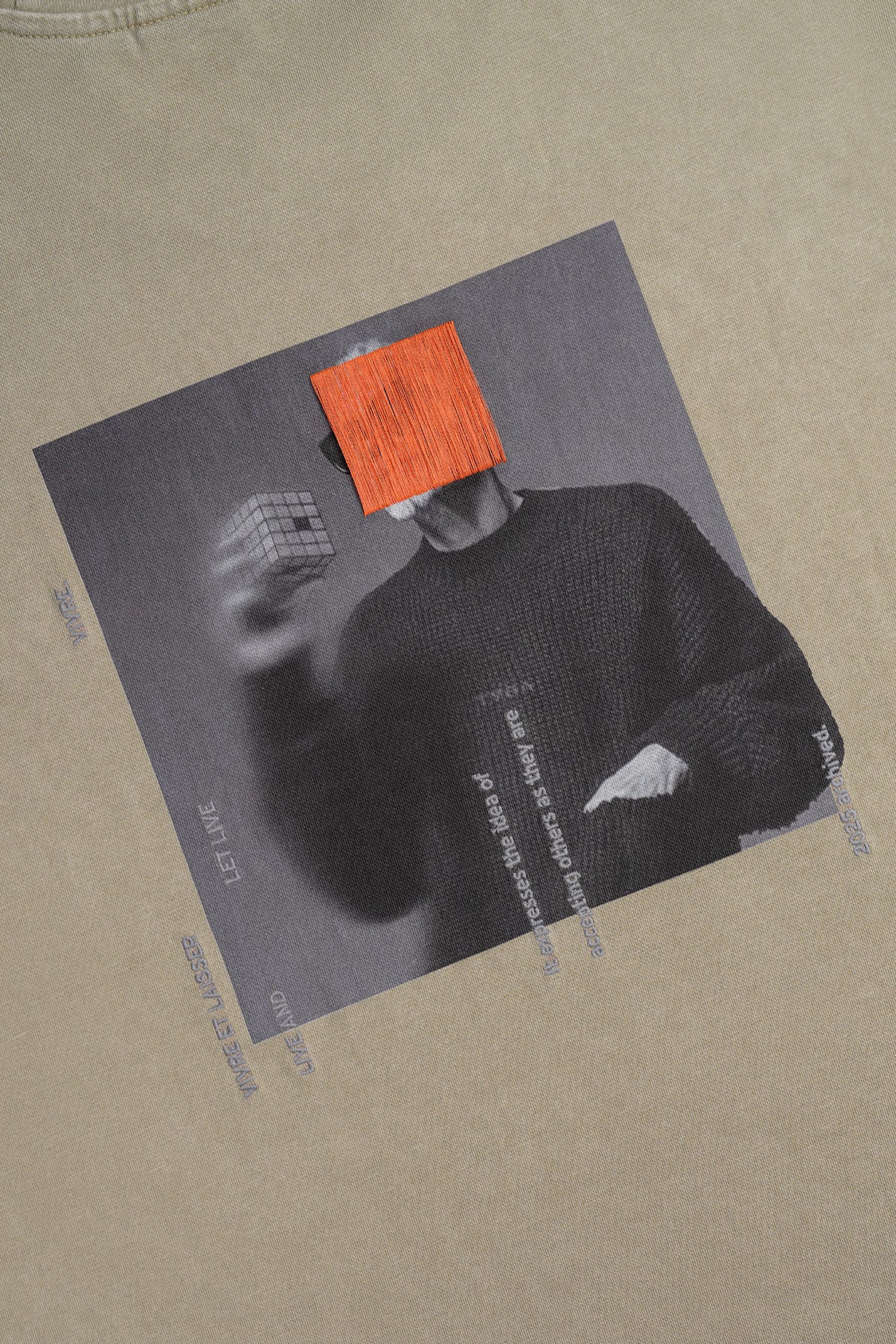 REAL AGE OVERSIZED T-SHIRT - BROWN