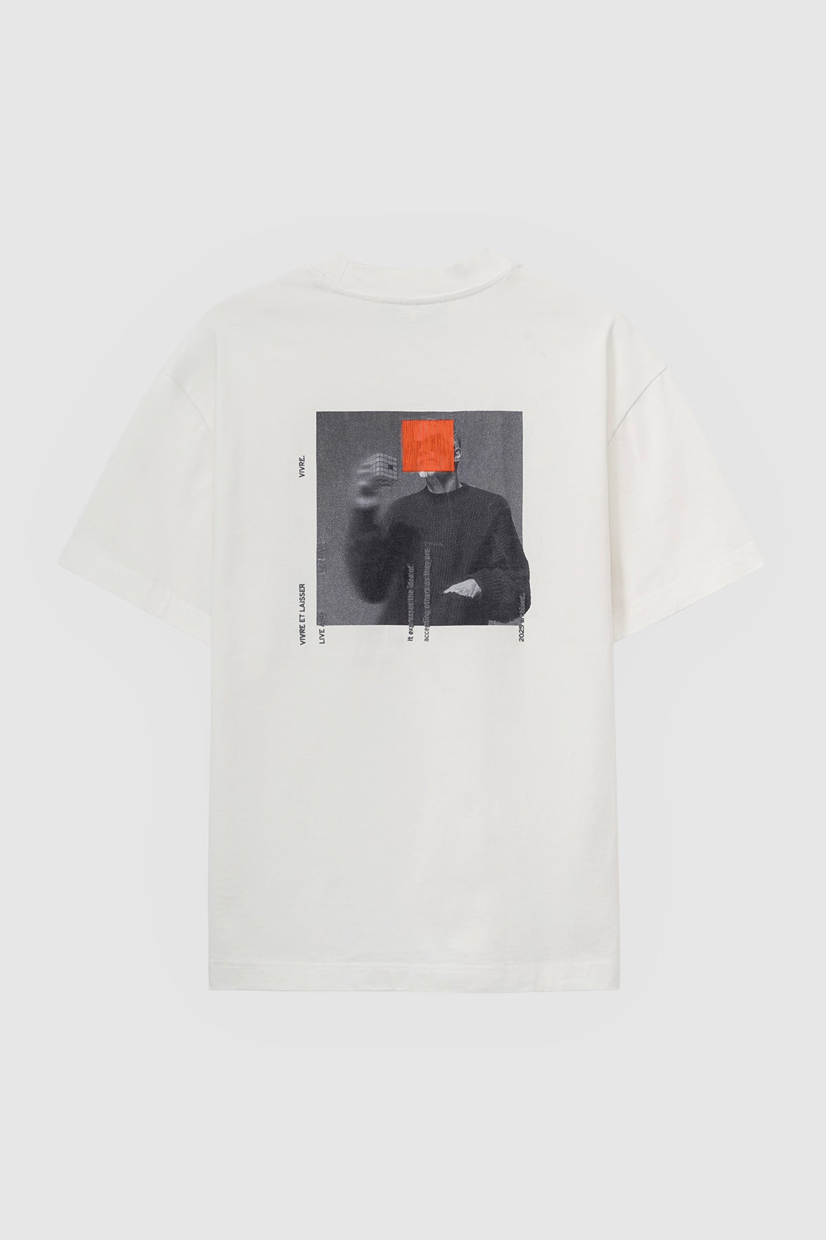 REAL AGE OVERSIZED T-SHIRT - WHITE
