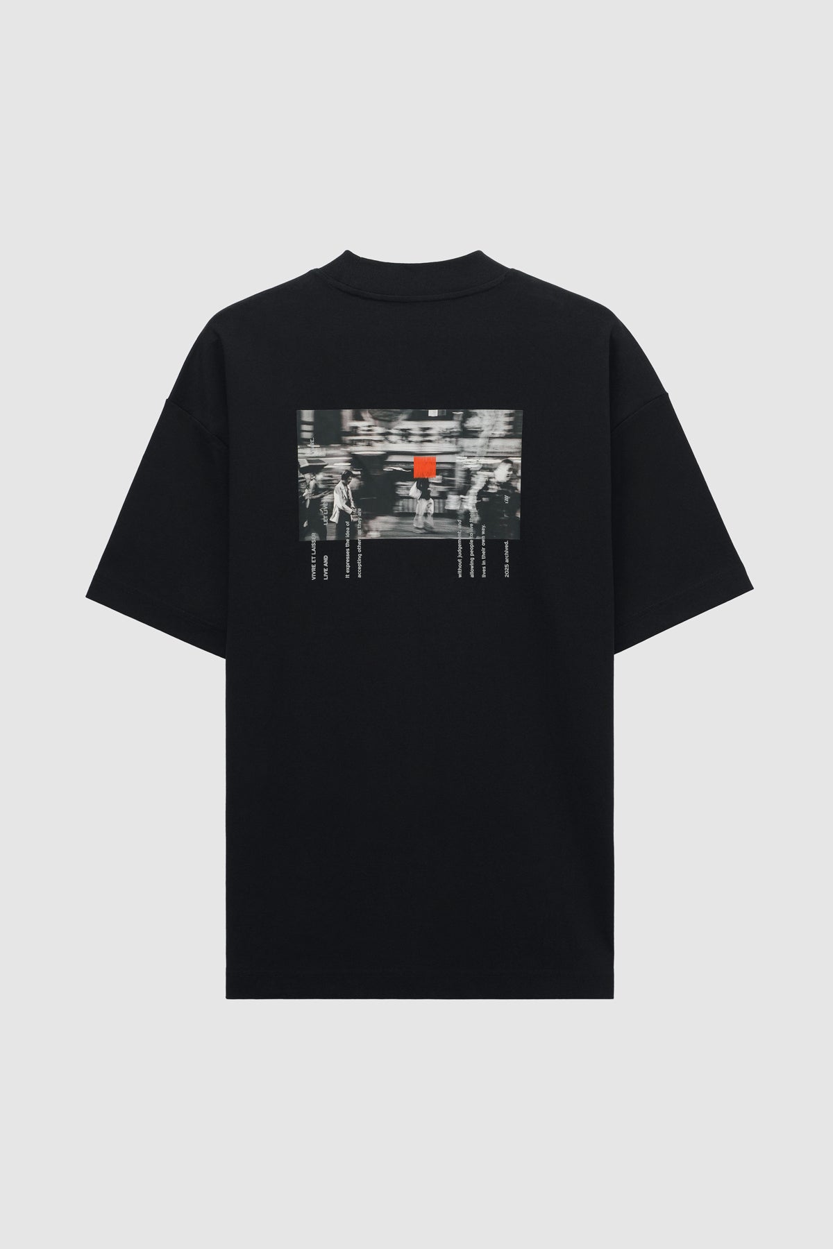 SELF AUTHENTICITY T-SHIRT - BLACK