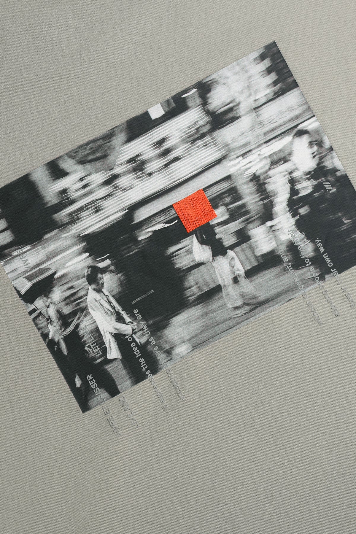 SELF AUTHENTICITY T-SHIRT - GREY