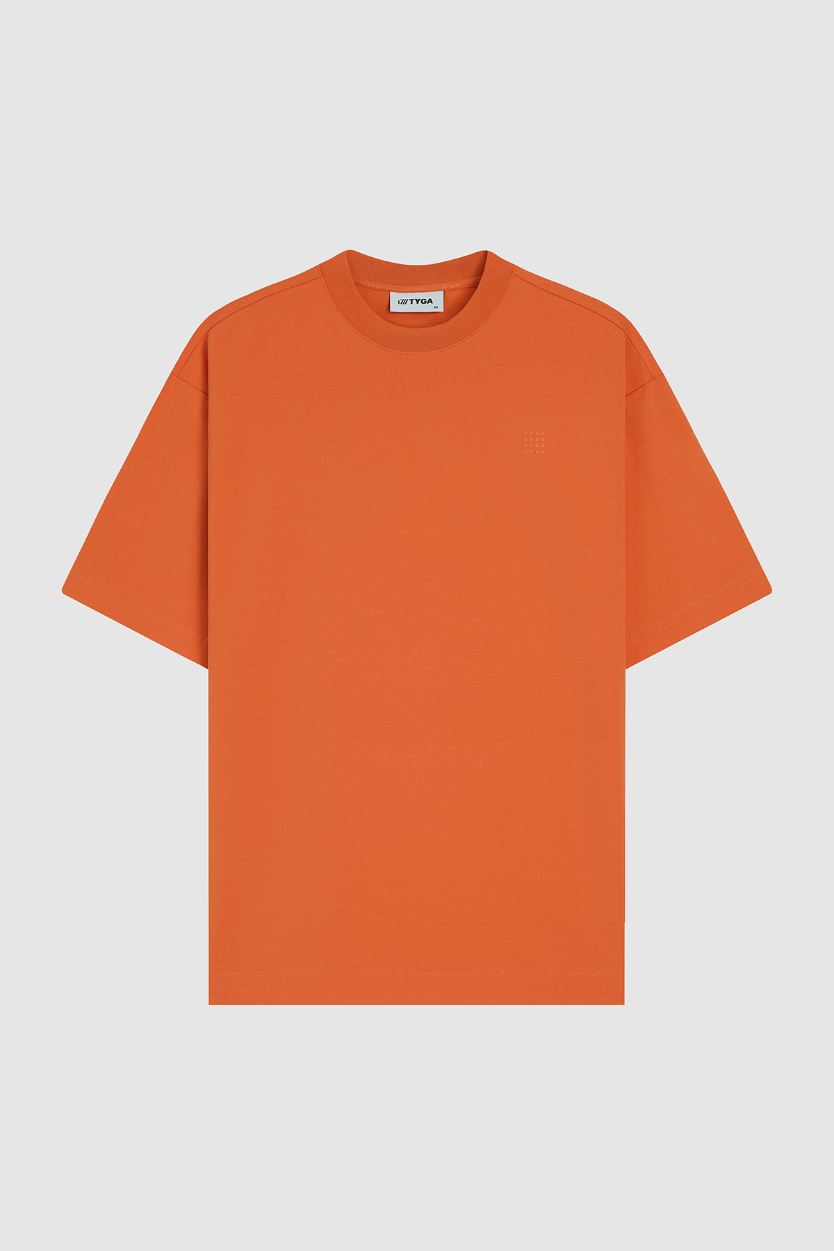 HEATWAVE COTTON T-SHIRT - ORANGE