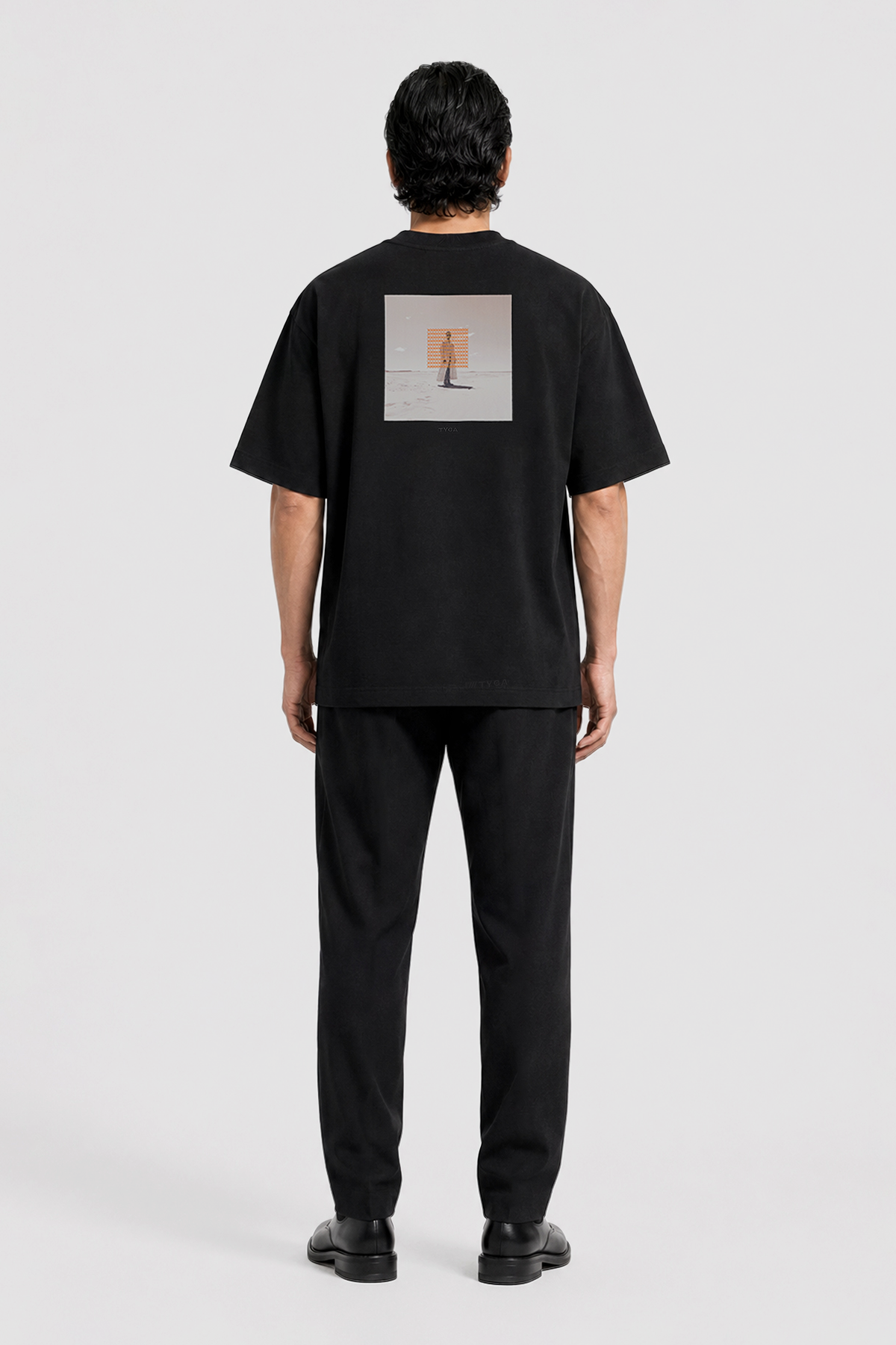 HEATWAVE COTTON T-SHIRT - BLACK