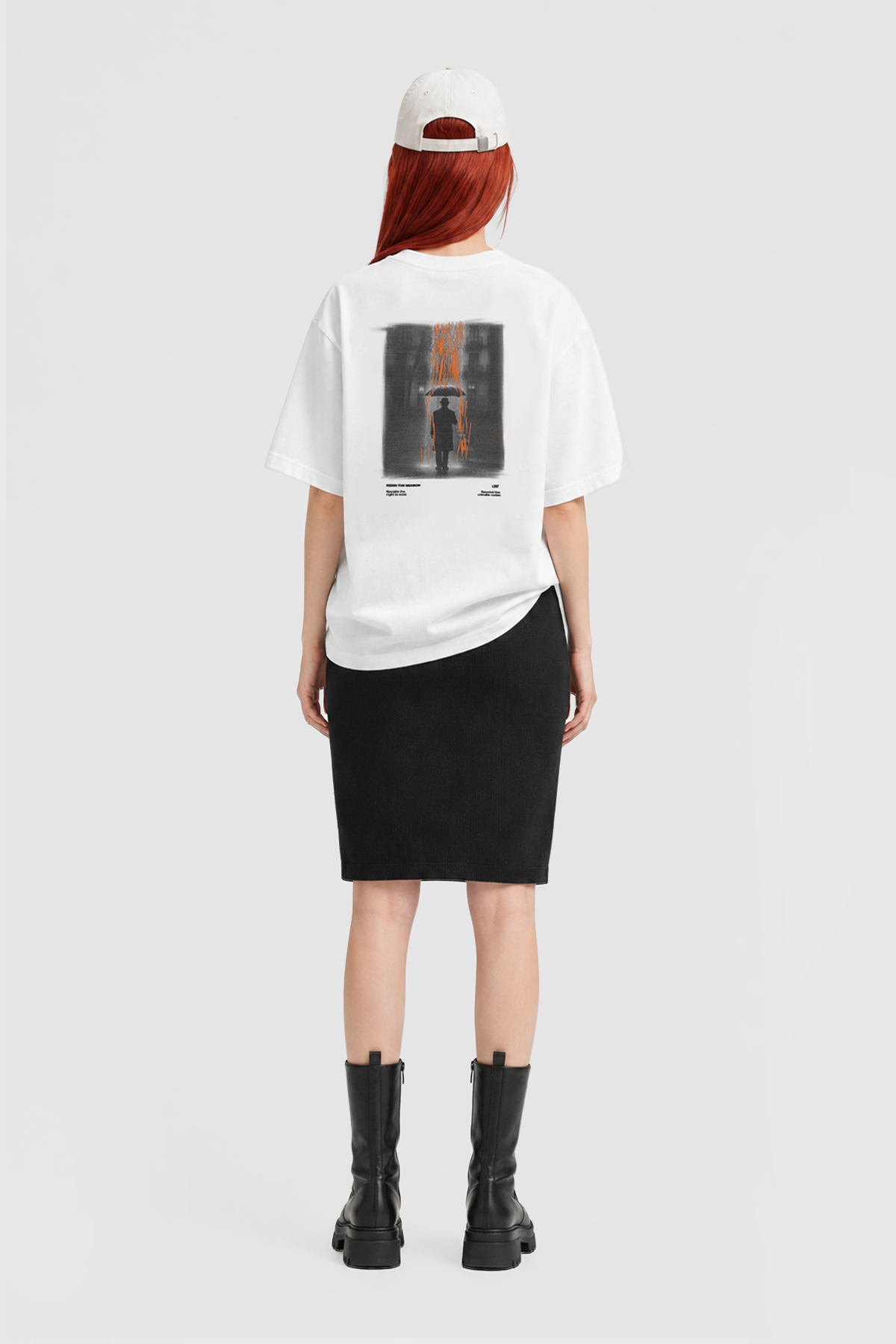 SKYFALL T-SHIRT - WHITE