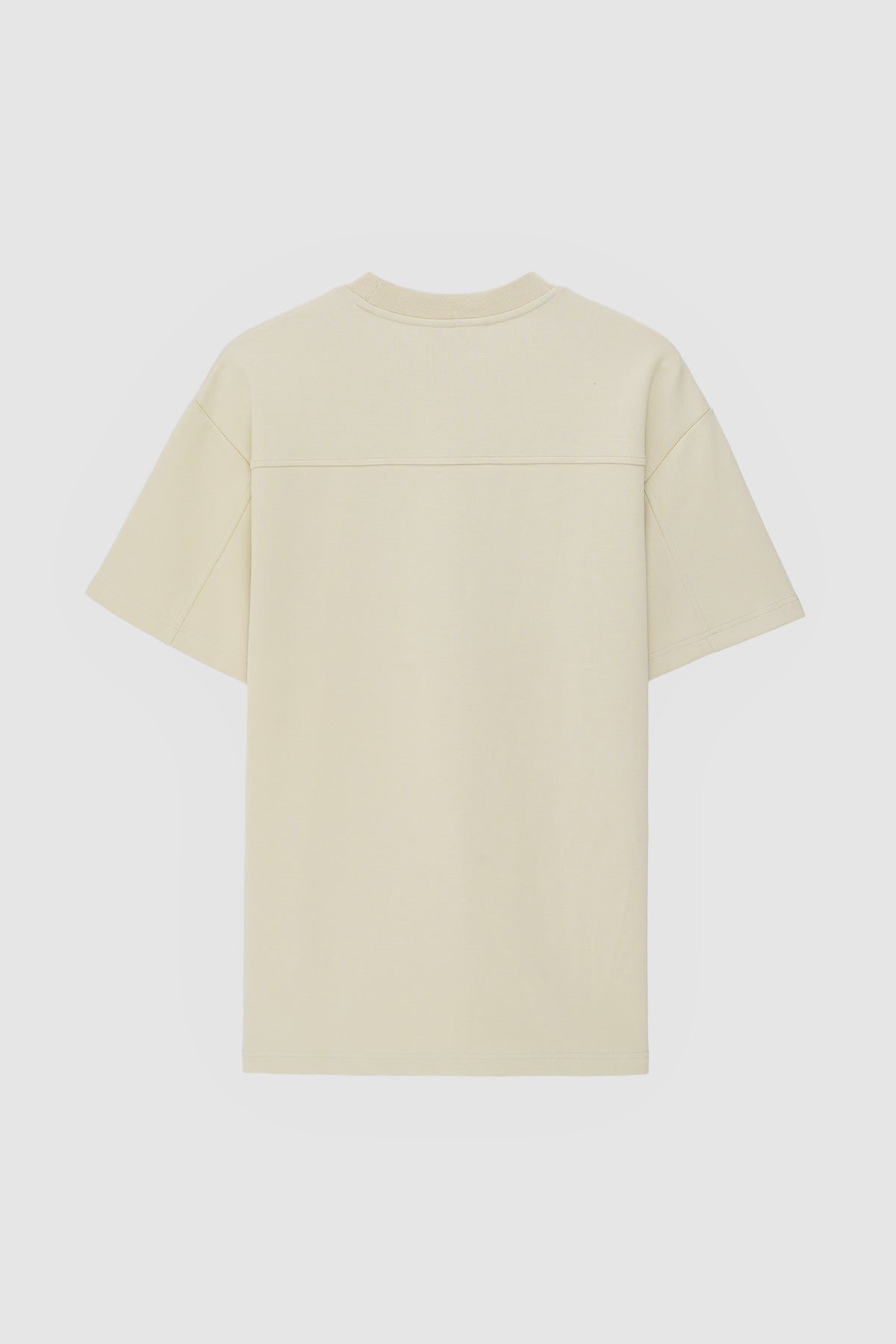 EMBOSSED LETTER OF TYGA T-SHIRT - BEIGE