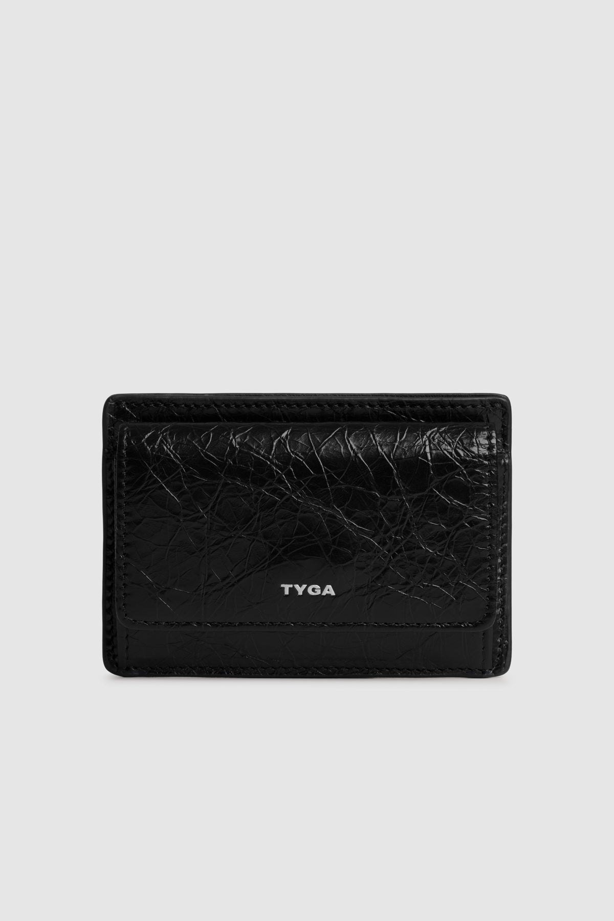 TYGA COIN AND CARD HOLDER - BLACK