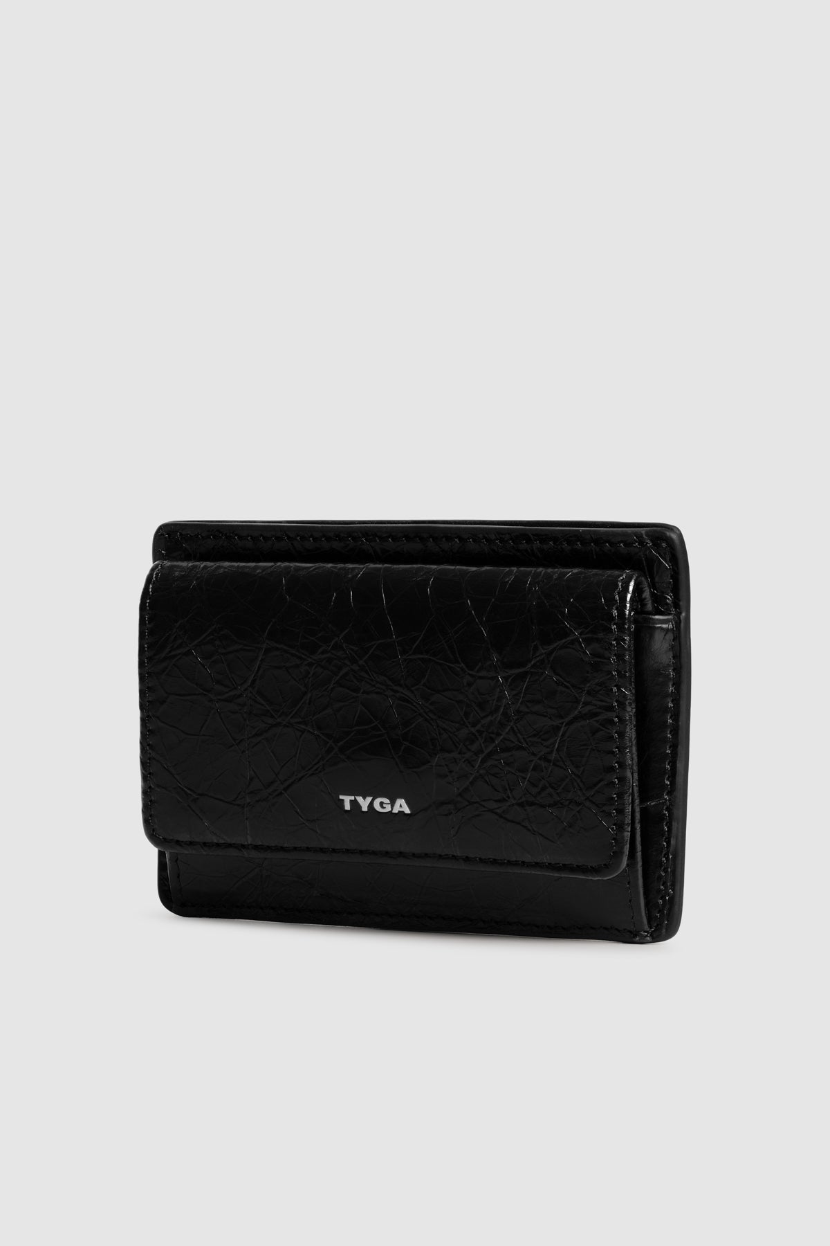 TYGA COIN AND CARD HOLDER - BLACK