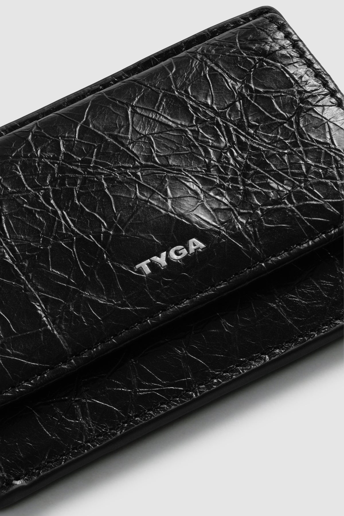 TYGA COIN AND CARD HOLDER - BLACK