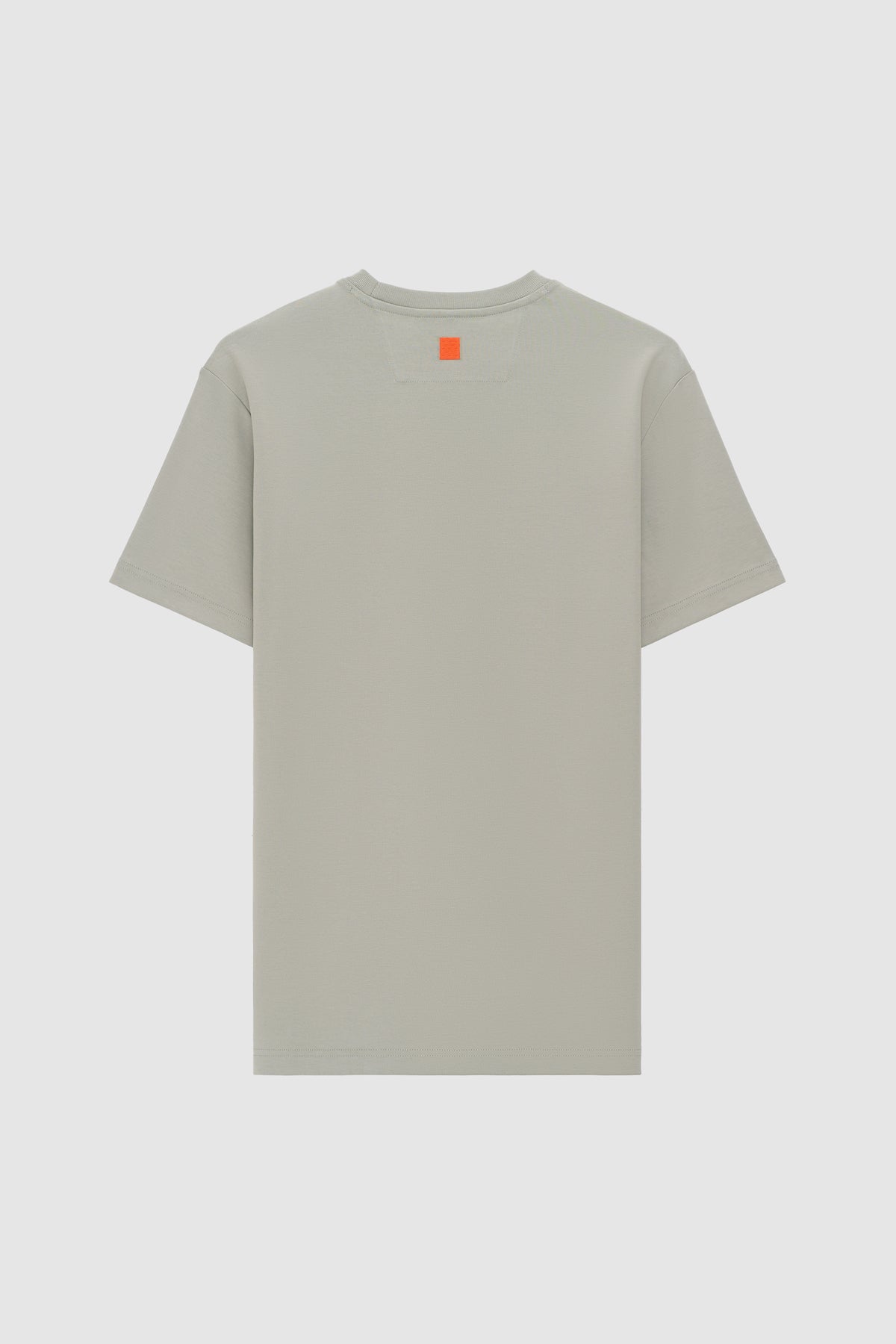 OS CROSS EMBROIDERY T-SHIRT - GREY