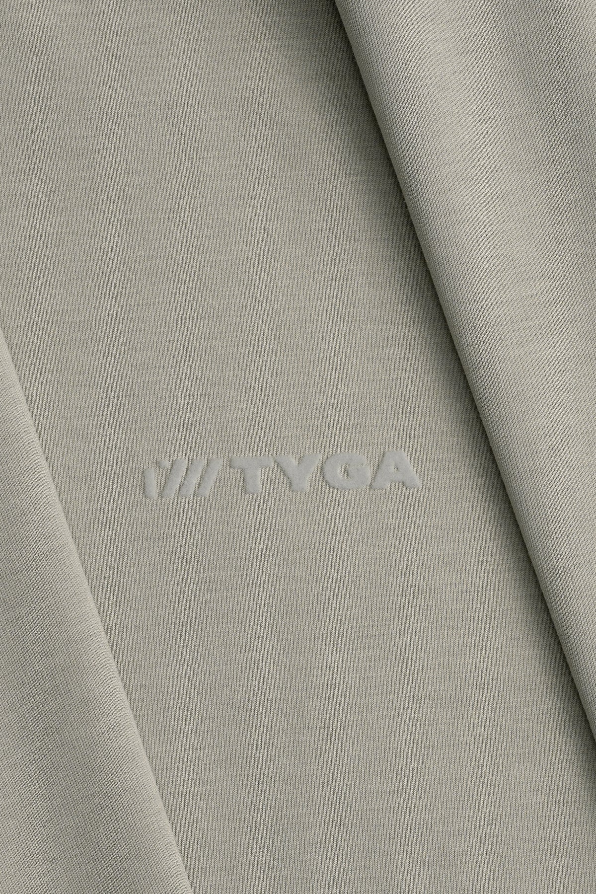 OS CROSS EMBROIDERY T-SHIRT - GREY