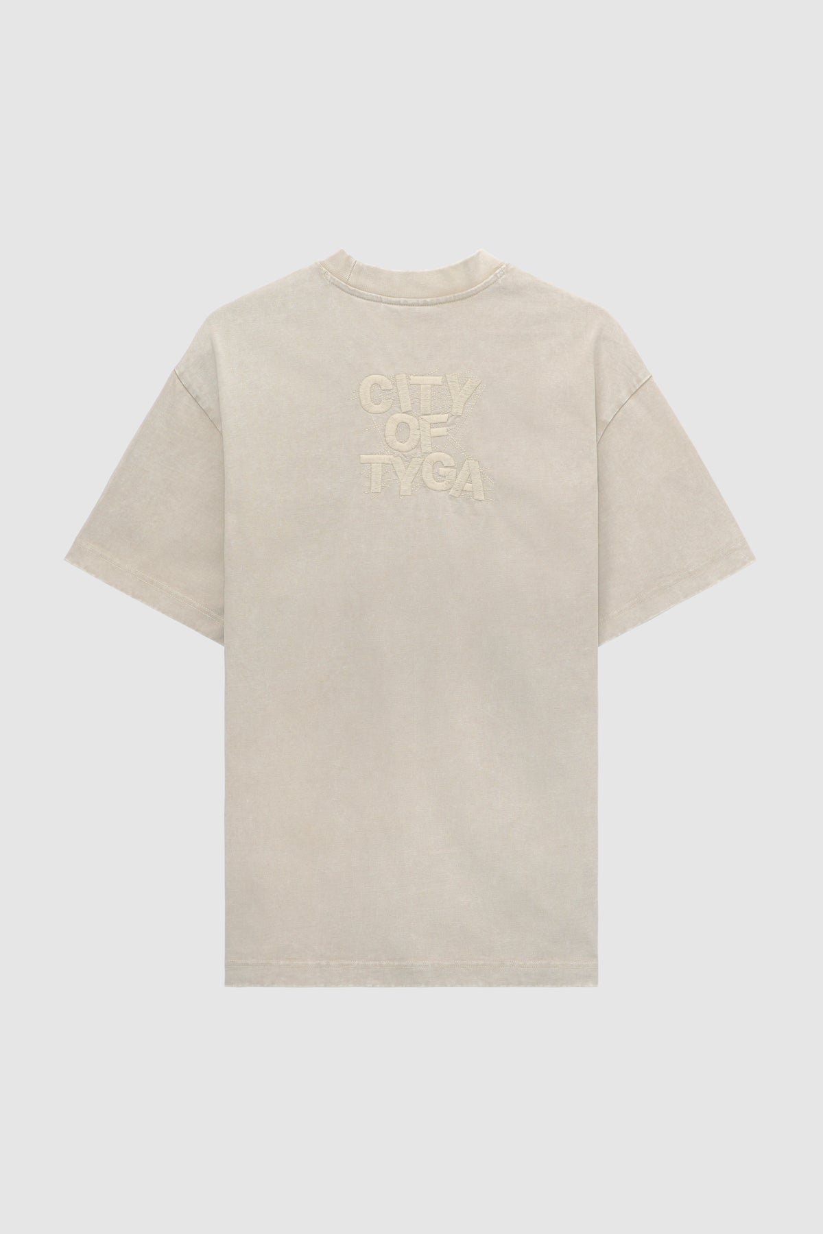 WEAVING COMMUNITY T-SHIRT - BEIGE