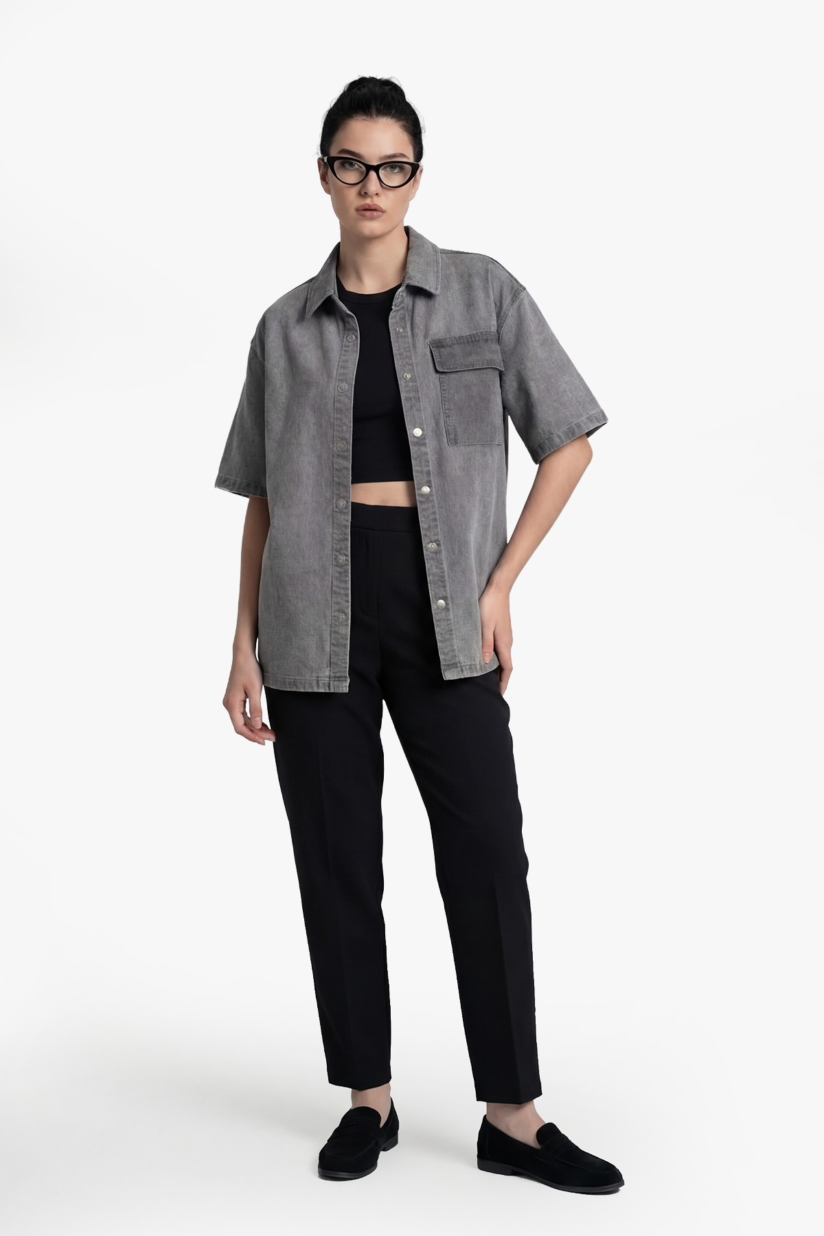 VIVRE ET LAISSER VIVRE SHIRT - CONCRETE