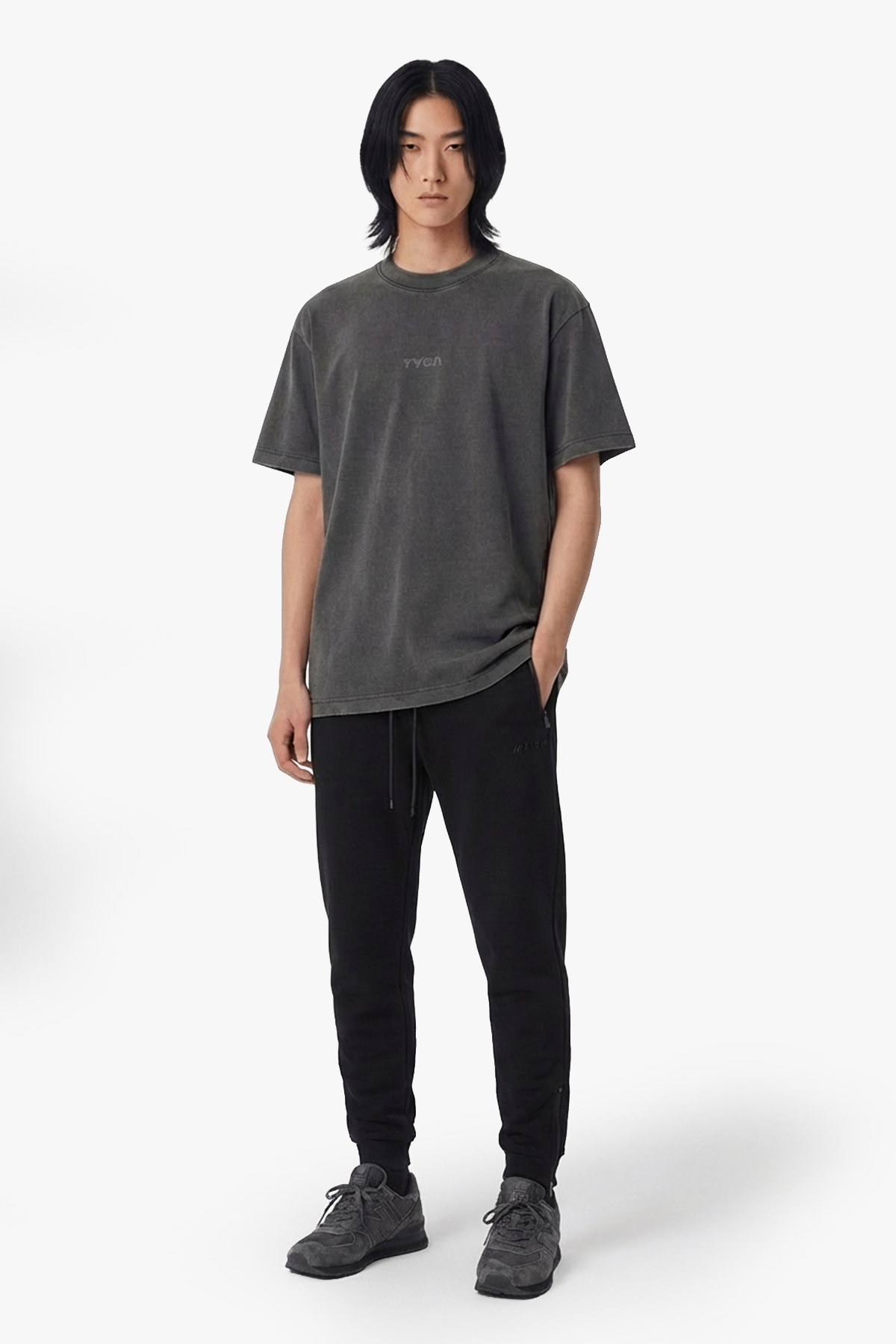 SELF EXPRESSION T-SHIRT - GREY