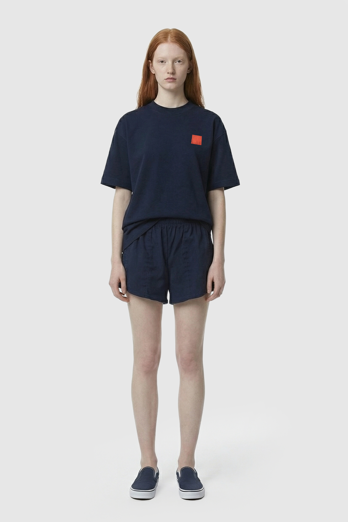 BEYOND THE LINES T-SHIRT - OXFORD BLUE