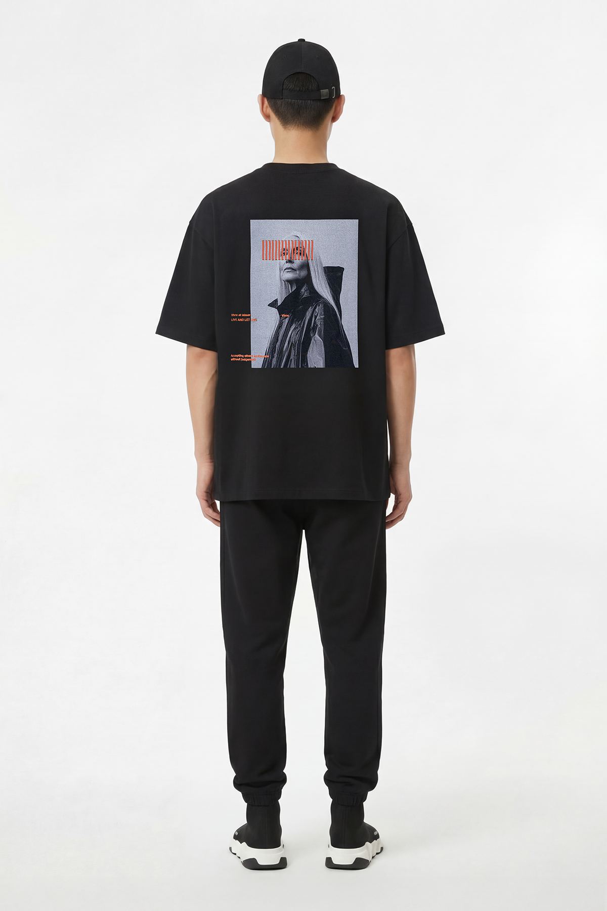 ECHOES OF REBEL T-SHIRT - BLACK