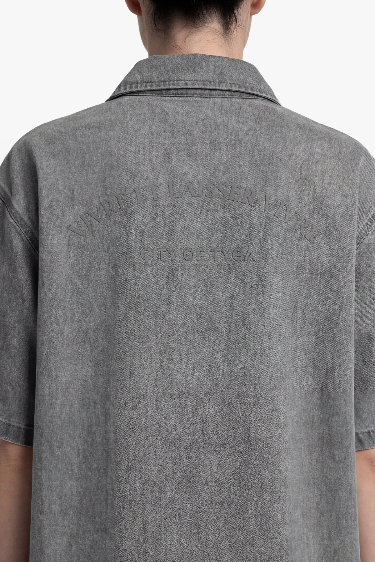 VIVRE ET LAISSER VIVRE SHIRT - CONCRETE