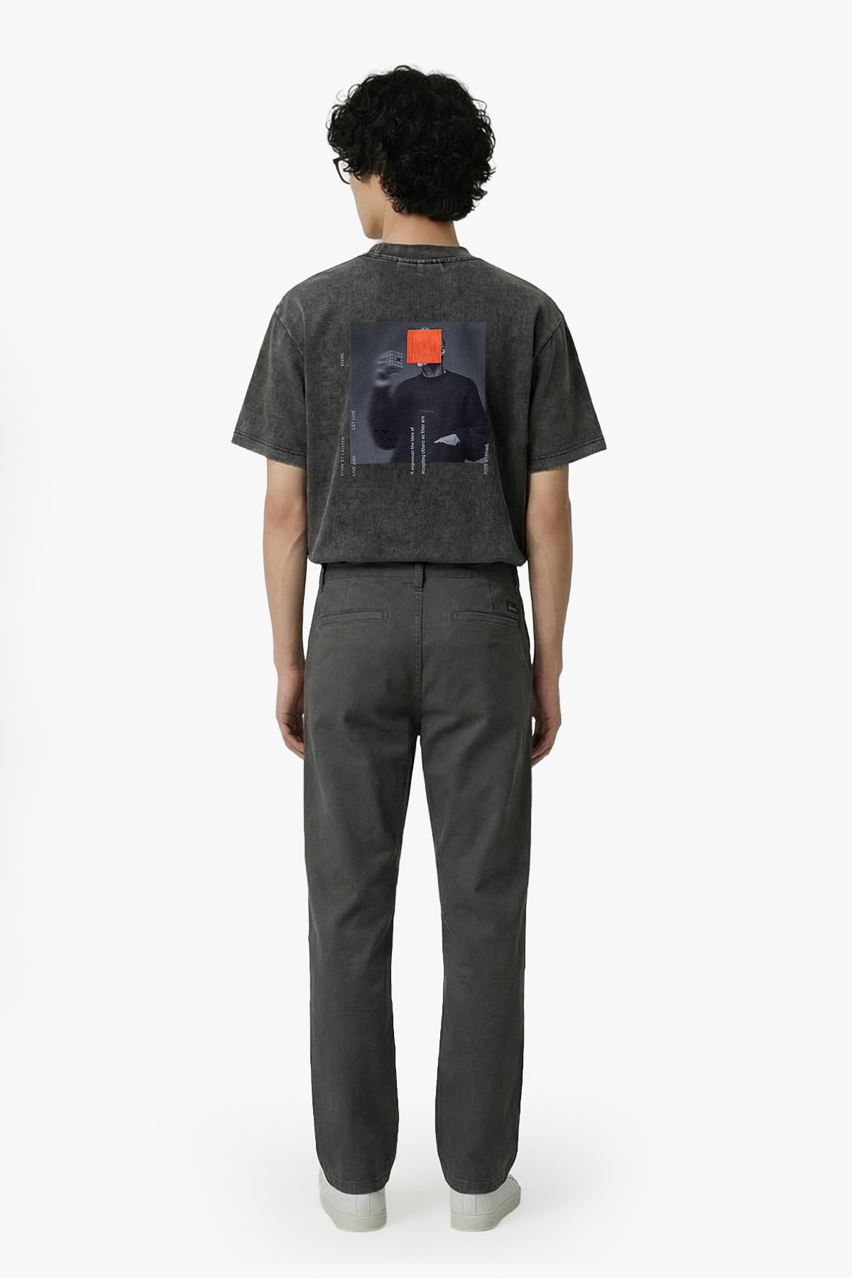 REAL AGE OVERSIZED T-SHIRT - BLACK