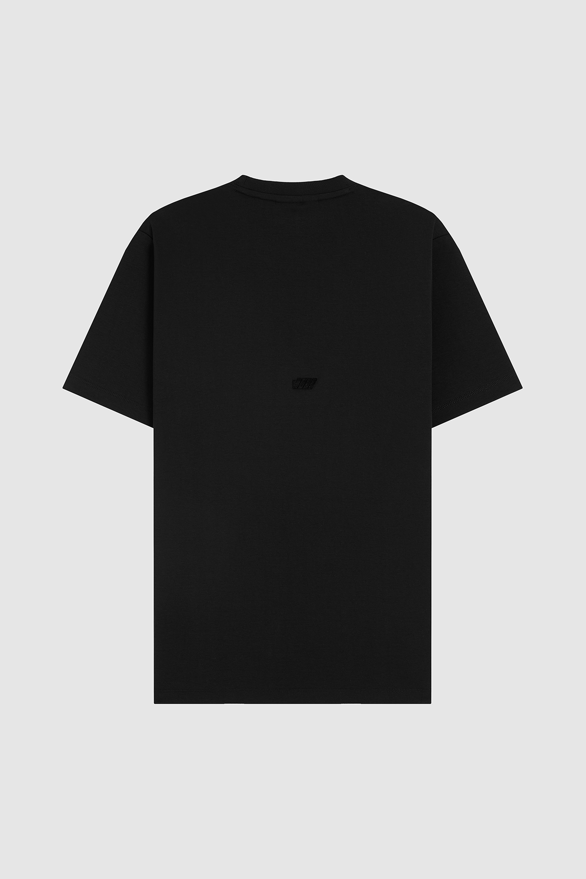 DRIZZLE EMBROIDERY T-SHIRT - BLACK