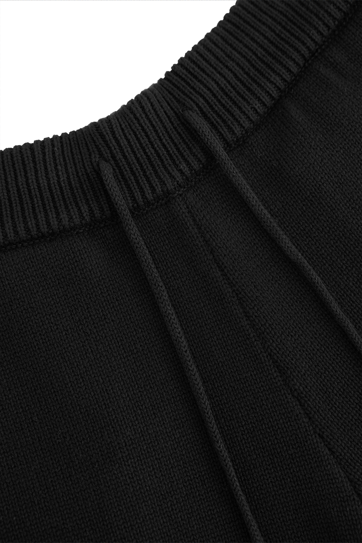 TYGA KNIT SHORTS - BLACK