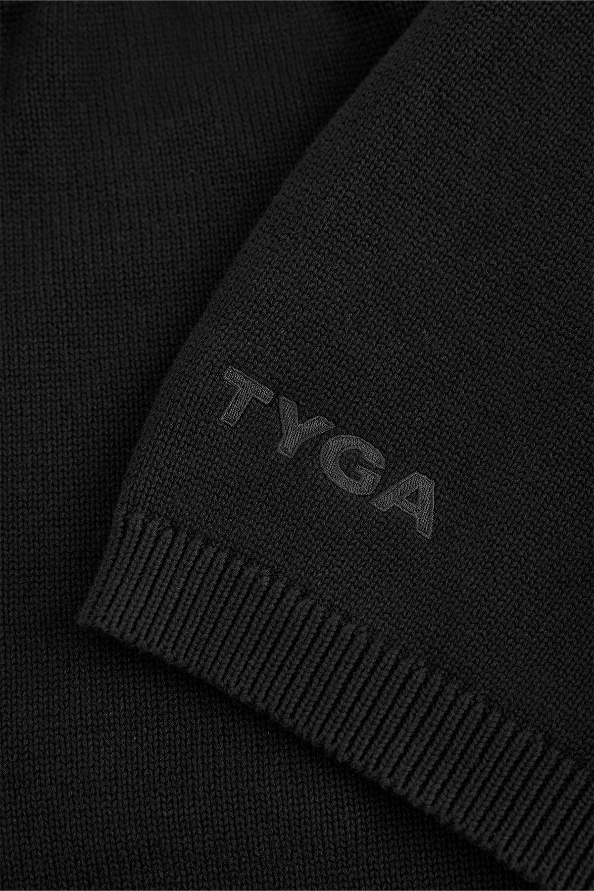 TYGA KNIT SHORTS - BLACK
