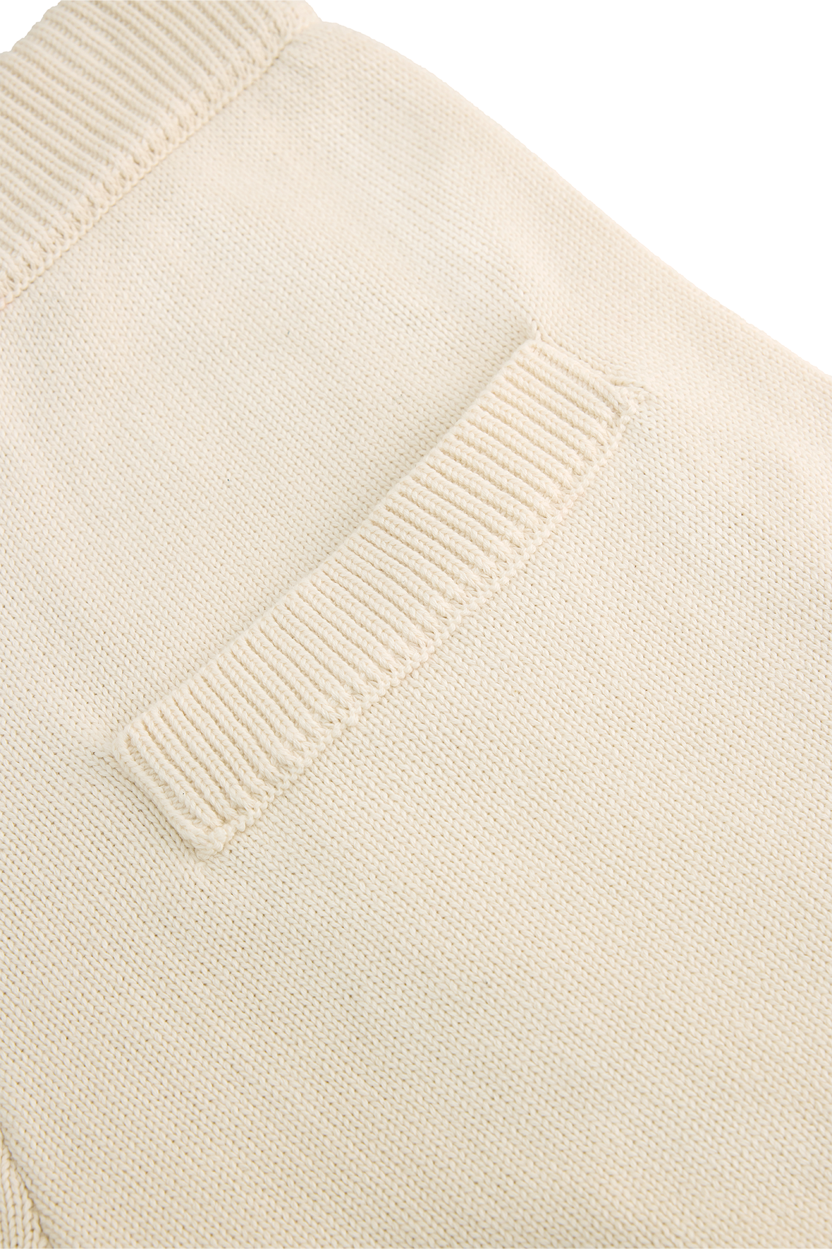 TYGA KNIT SHORTS - BEIGE