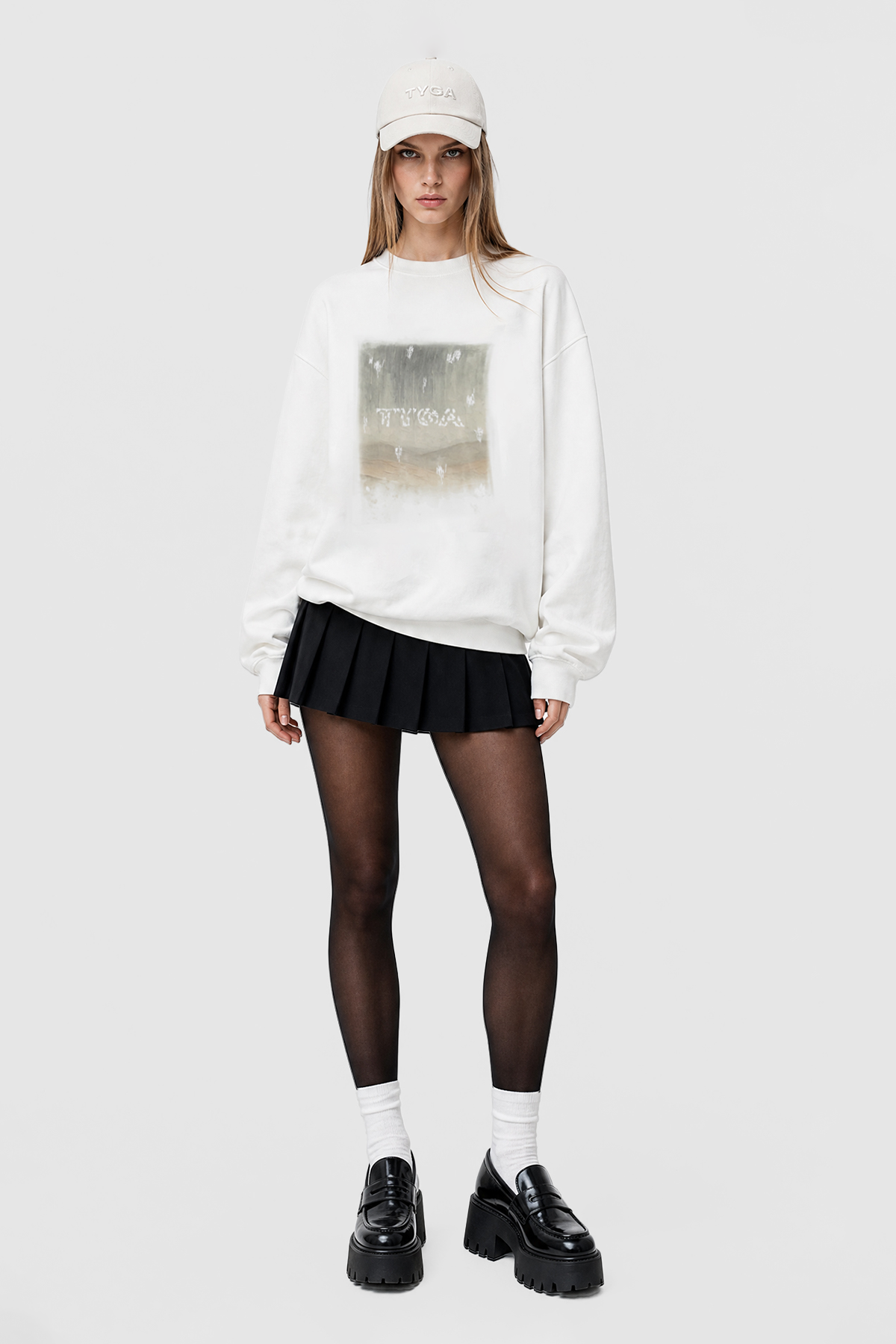 OVERCAST SWEATER - WHITE