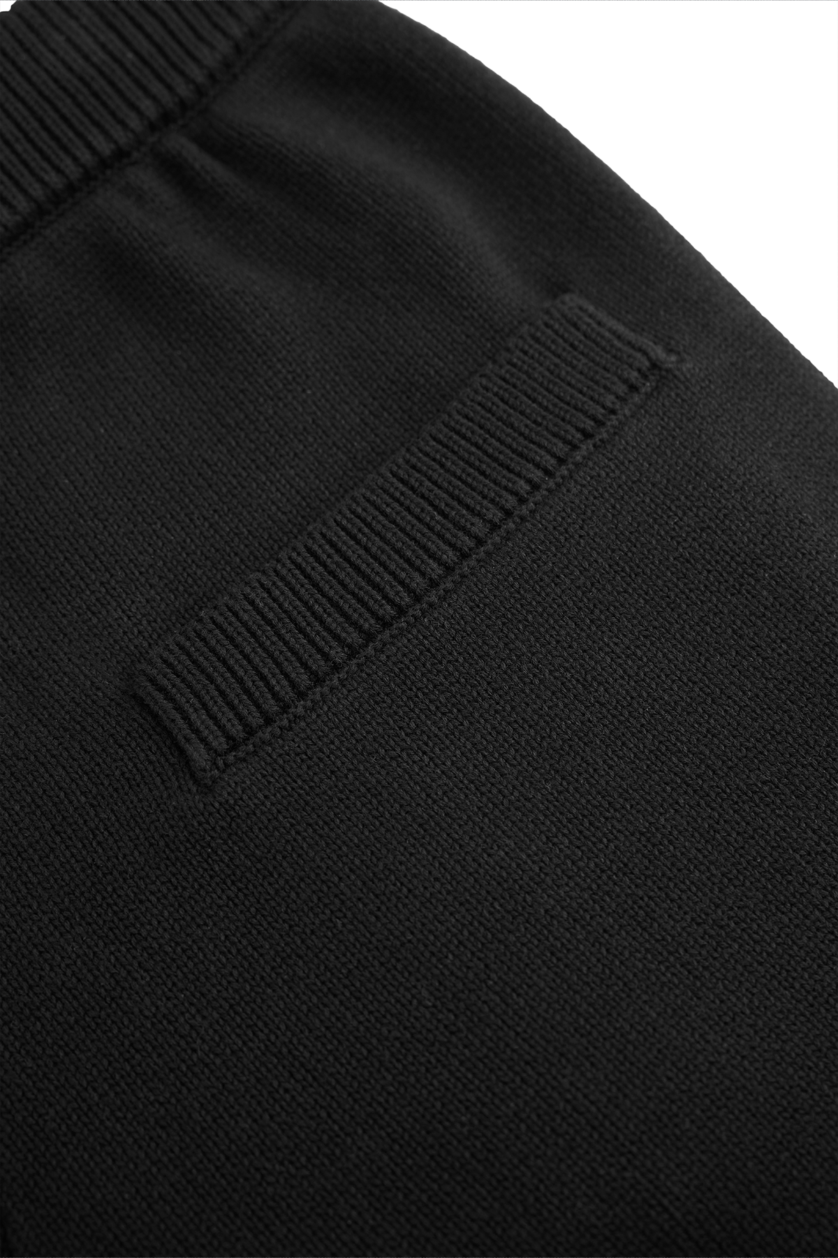 TYGA KNIT SHORTS - BLACK