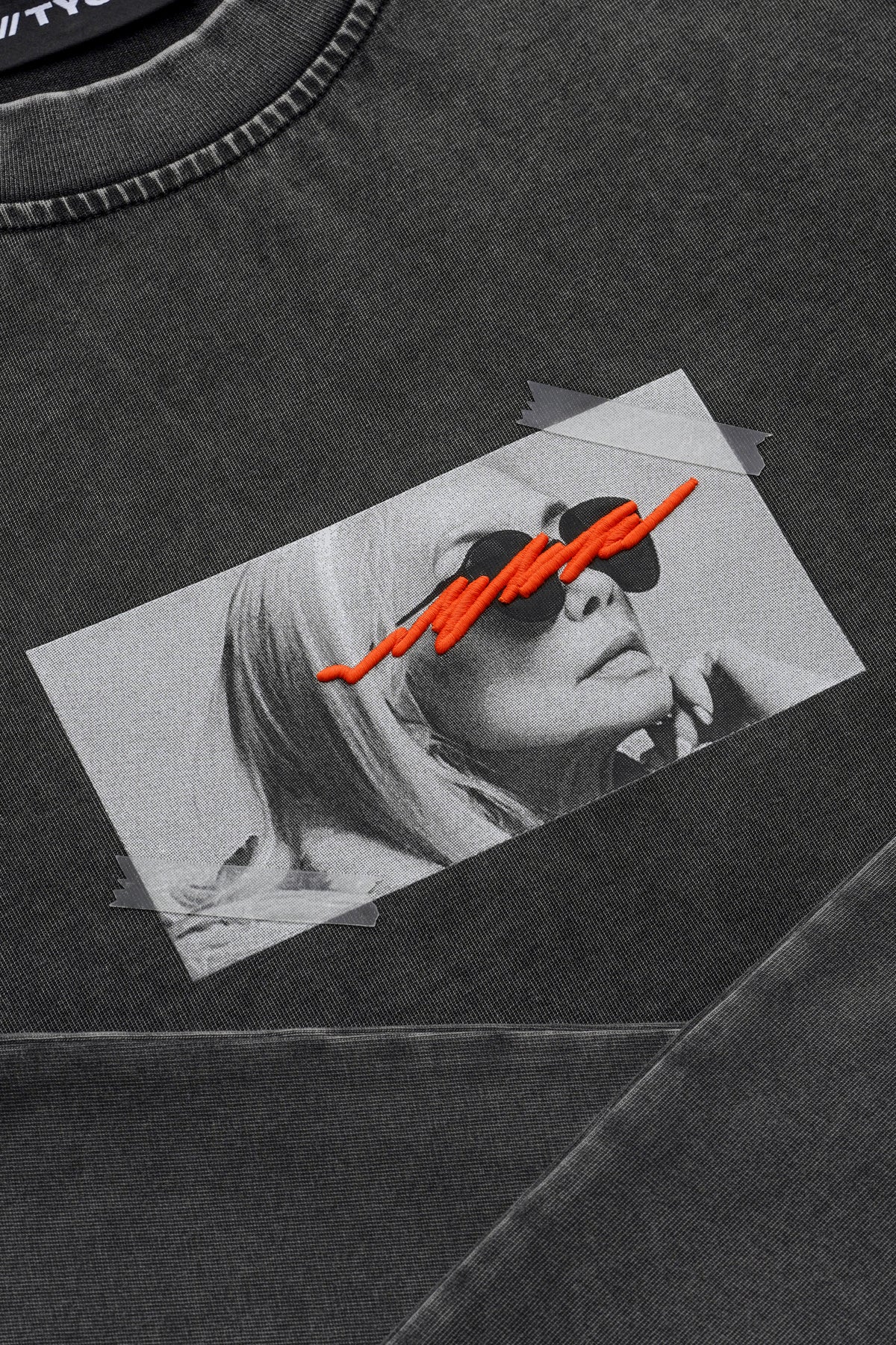 FEARLESS OVERSIZED T-SHIRT - BLACK