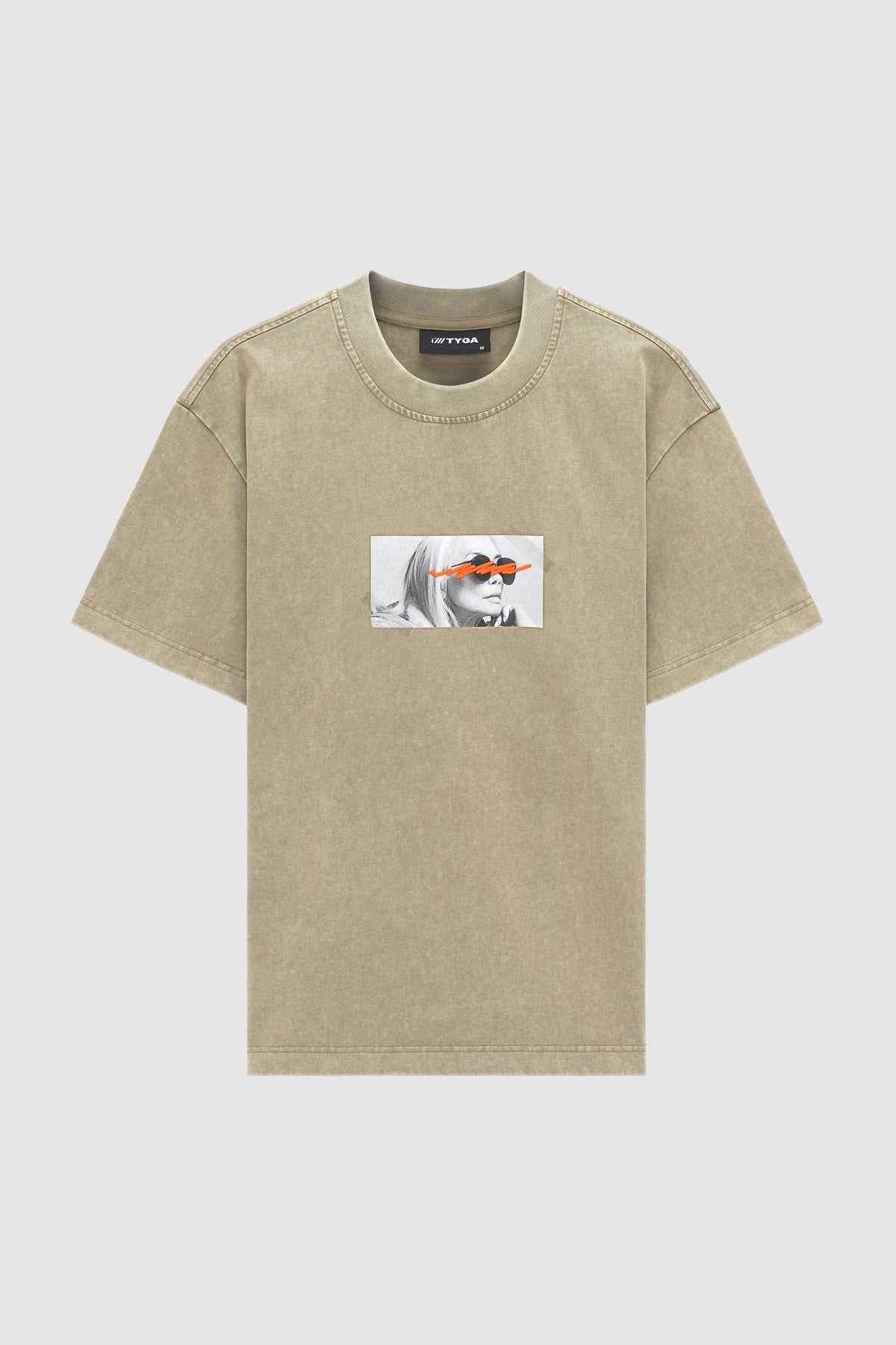 FEARLESS OVERSIZED T-SHIRT - WOOD BROWN