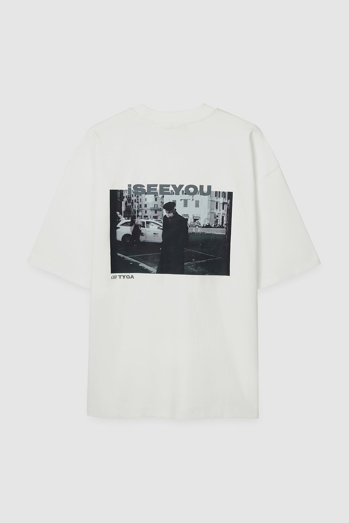 I SEE YOU OVERSIZED T-SHIRT - WHITE