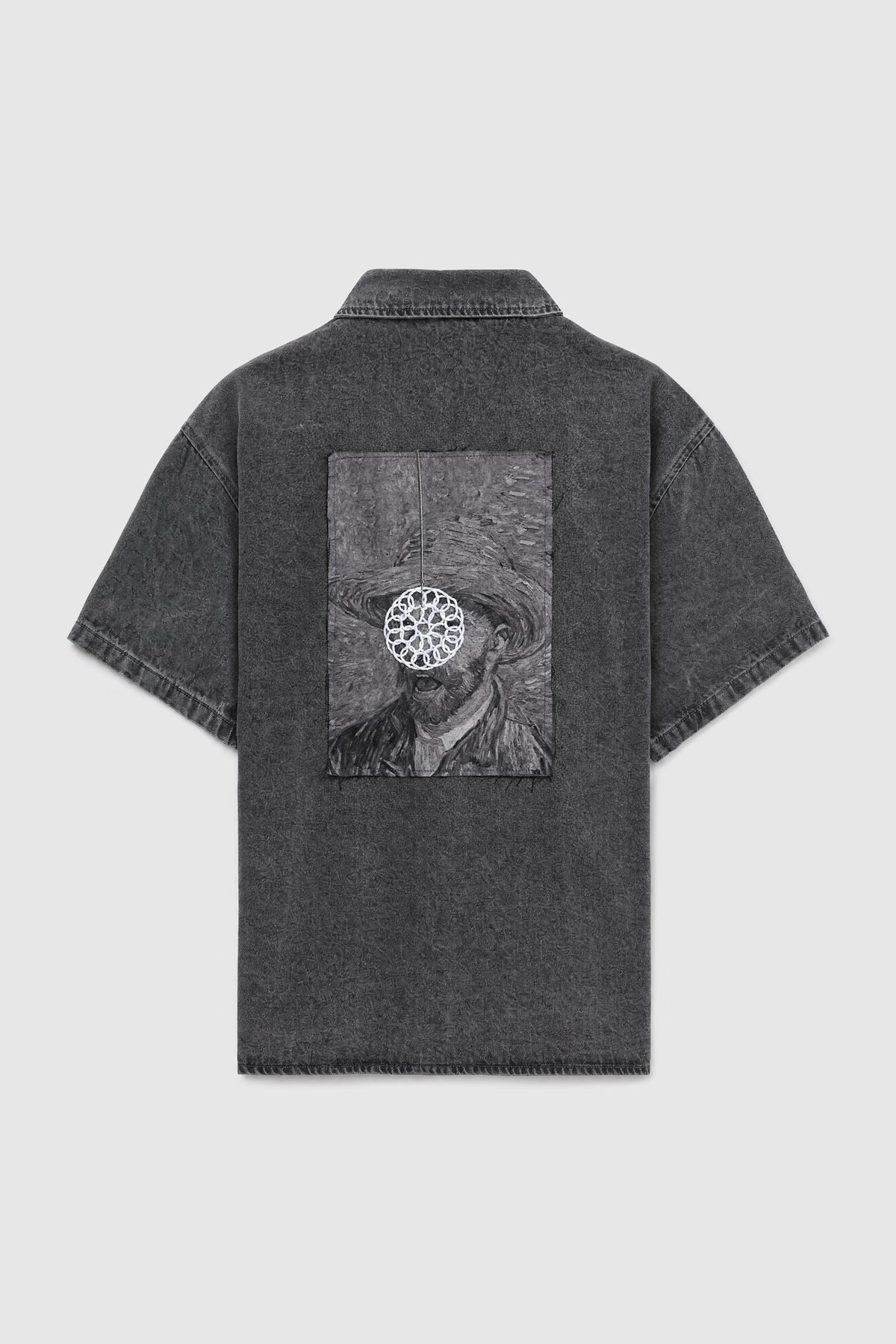 KERUPUK DENIM OVERSHIRT - GRAY