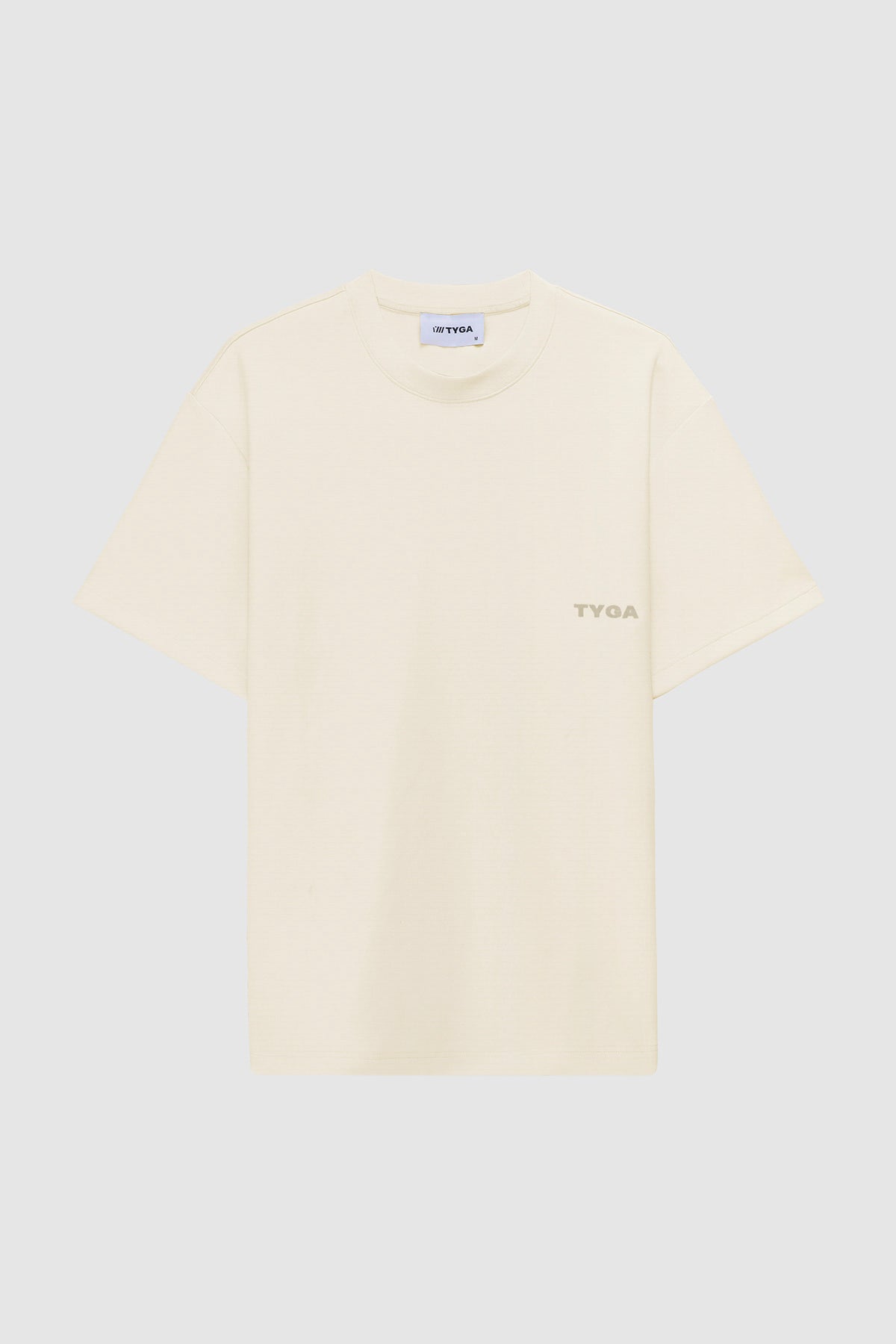 LETTER OF TYGA T-SHIRT - BEIGE