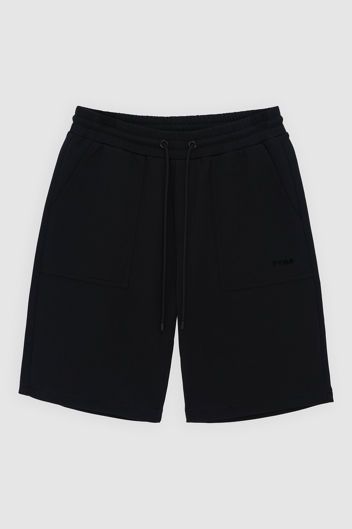 LETTER OF TYGA SWEATSHORT - BLACK