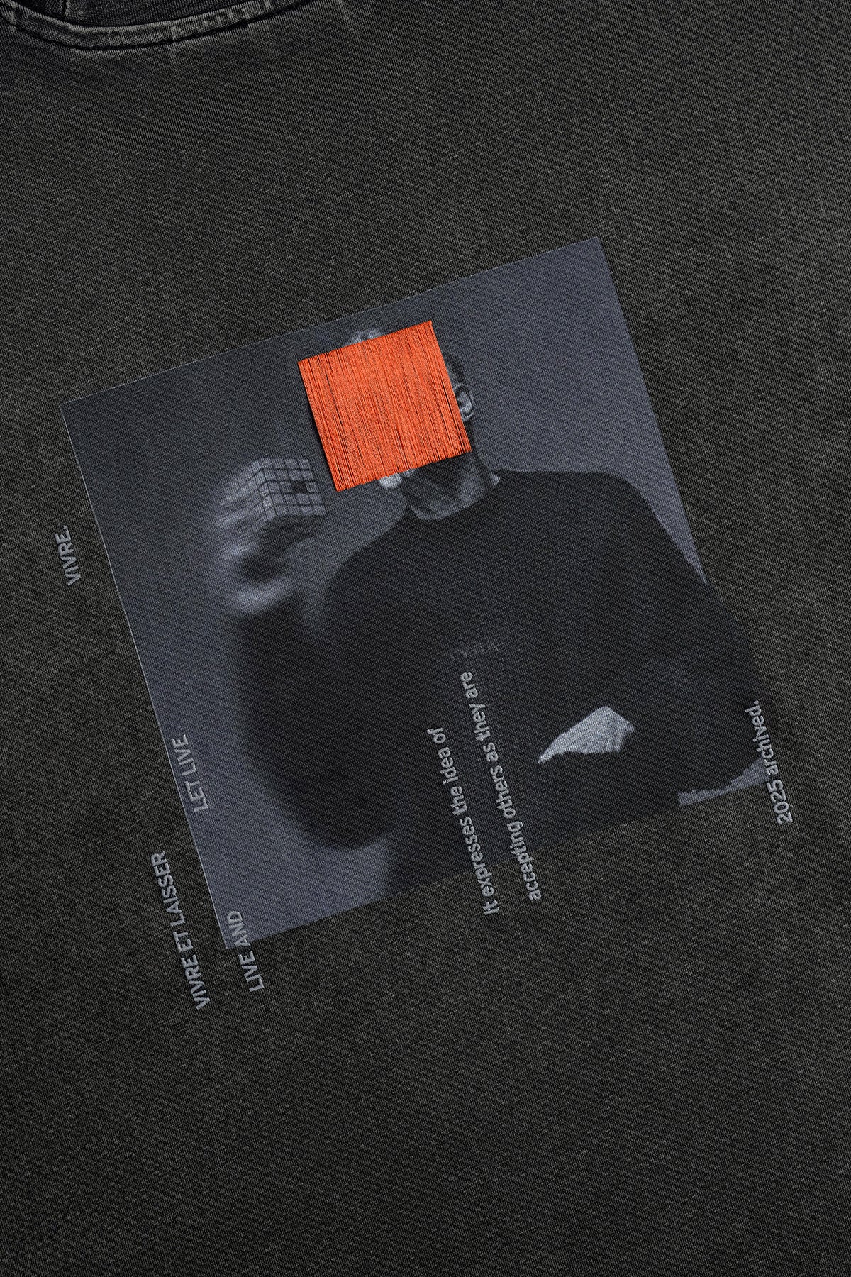 REAL AGE OVERSIZED T-SHIRT - BLACK