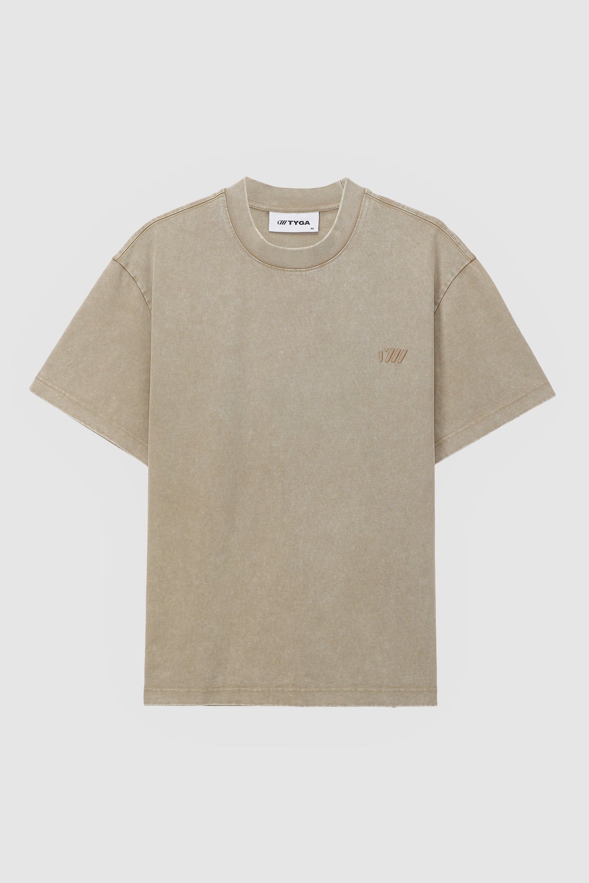 REAL AGE OVERSIZED T-SHIRT - BROWN